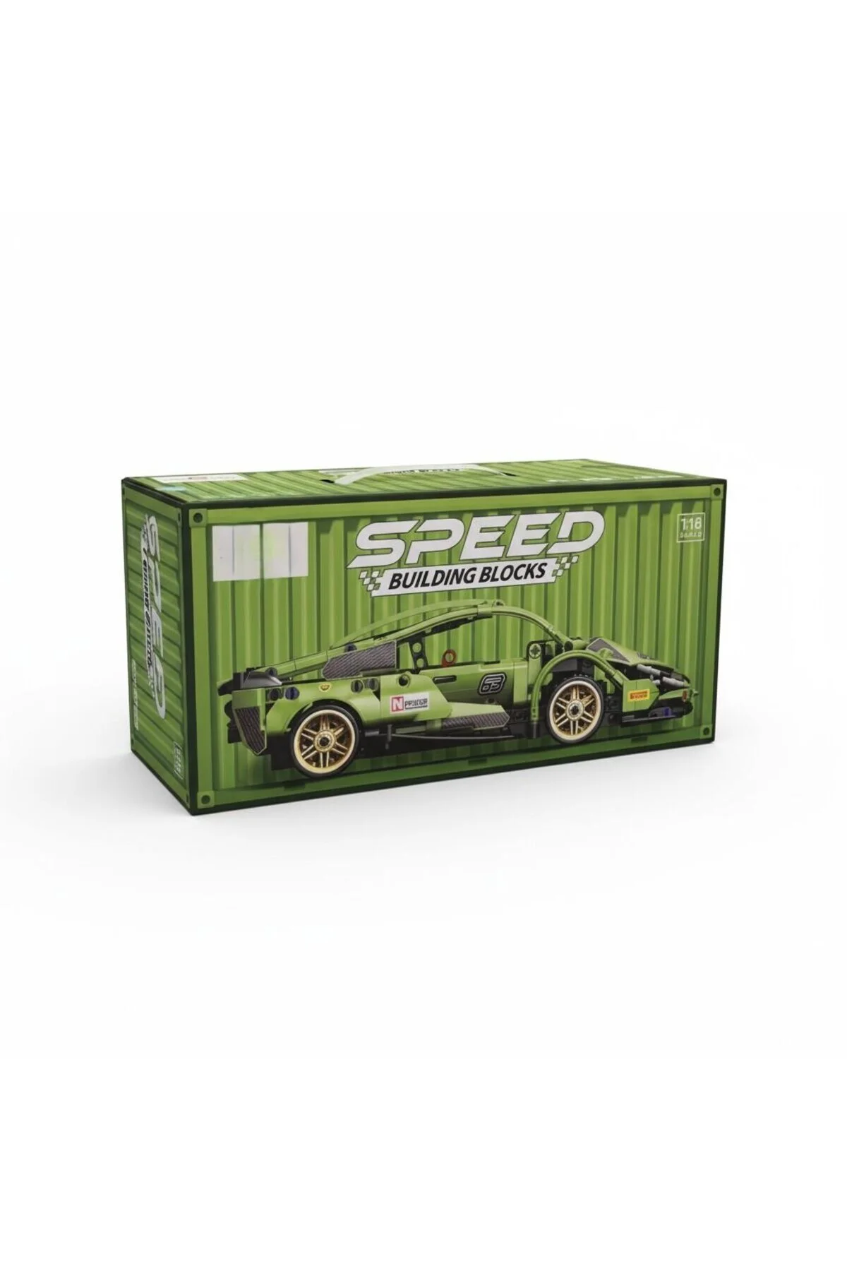 9055-1 BRİCKS SPEED YEŞİL MİNİ -EKN