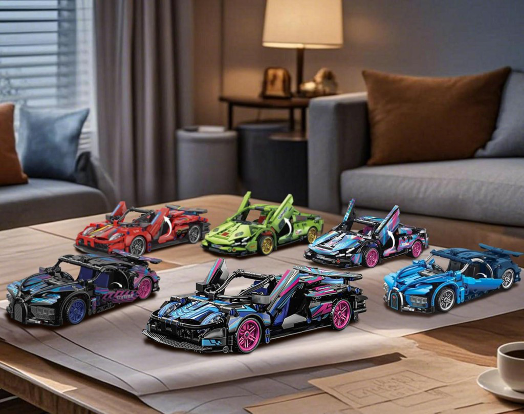 9055-6  TOYSE TOYS BRİCKS SPEED MAVİ CYBER-EKN