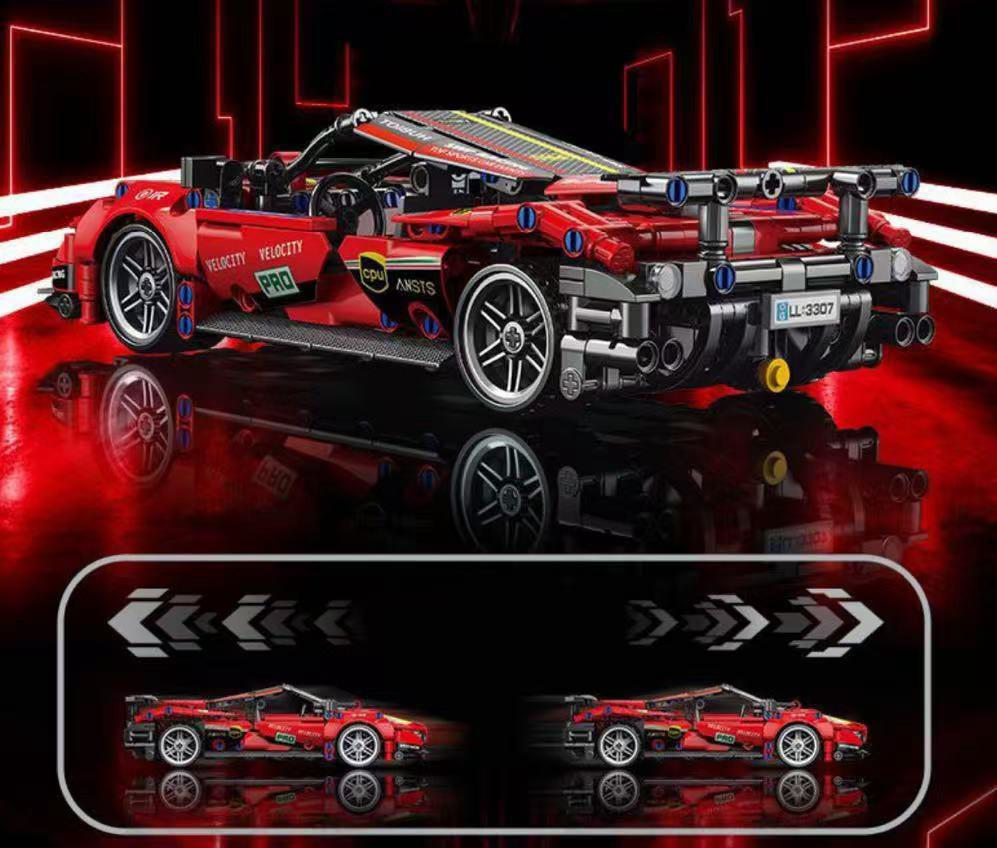 9055-7  TOYSE TOYS BRİCKS SPEED KIRMIZI -EKN