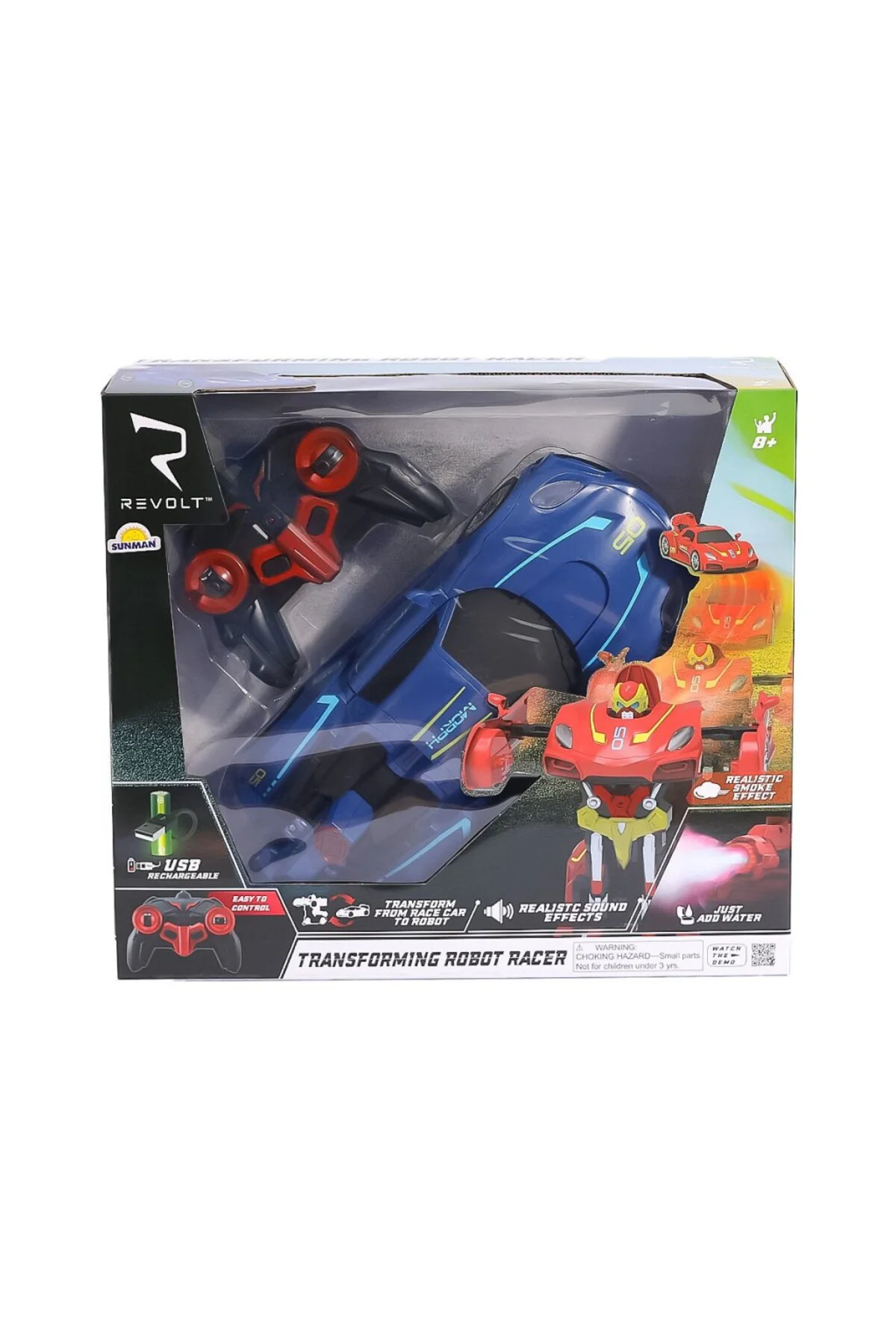 90654 Kumandalı Transforming Robot -NessiWorldman