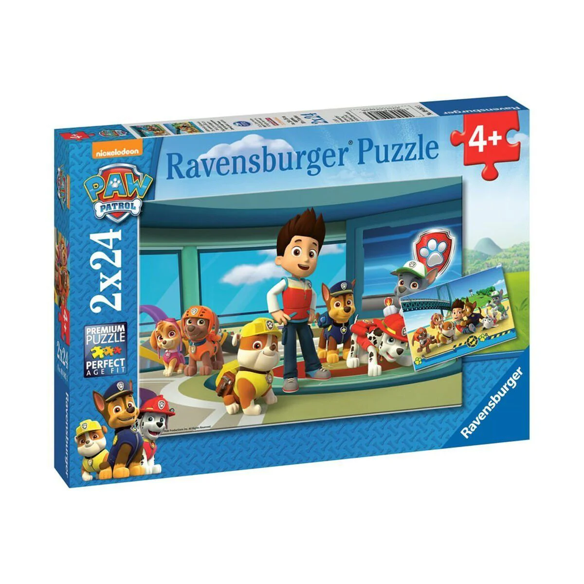 90853 Paw Patrol 2x24 parça Rensburger Puzzle