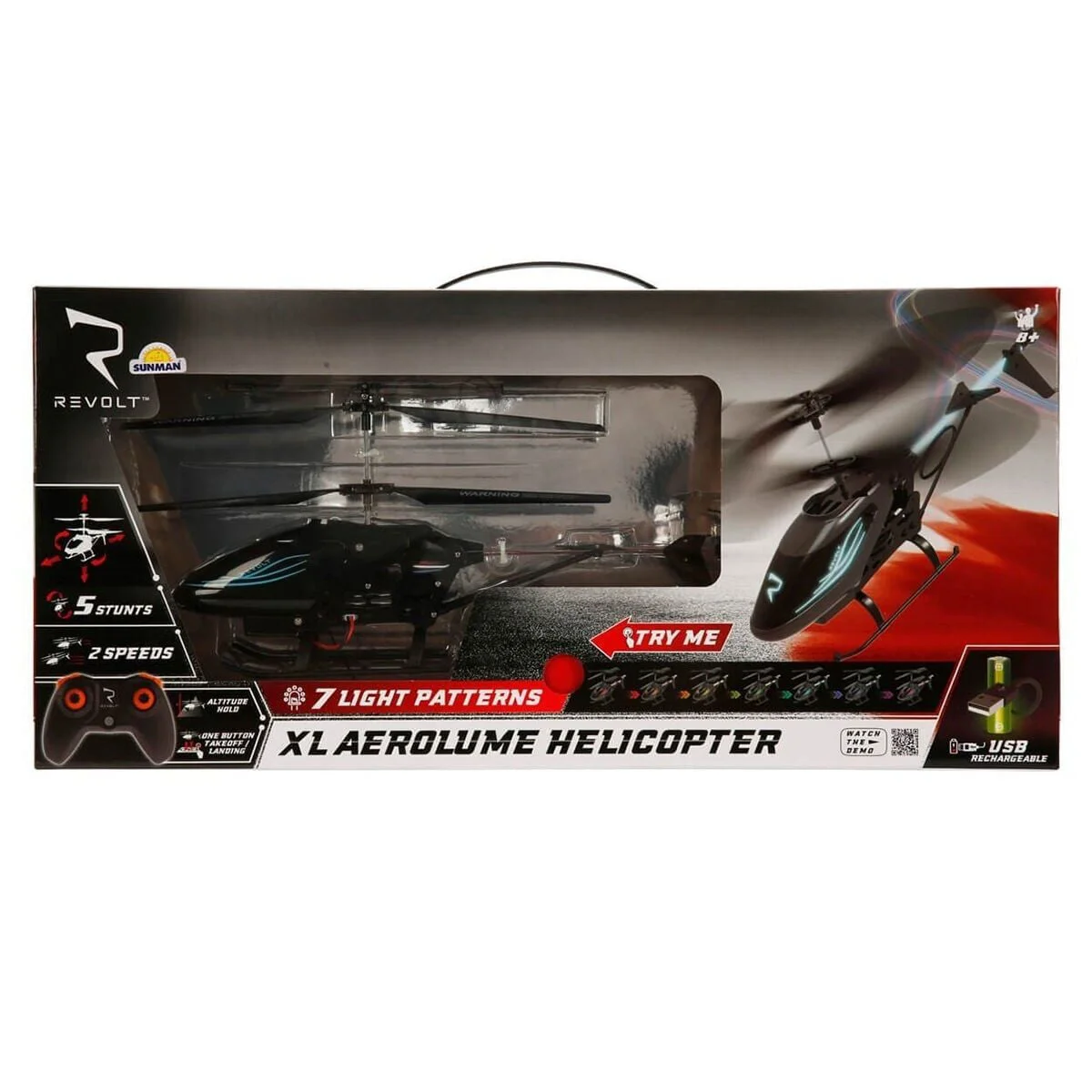 90853 SUN-SYM-RVT-RC HELİKOPTER XL AEROLUME IŞIKLI 37VUSB Fiyatı, Yorumları ve Özellikleri