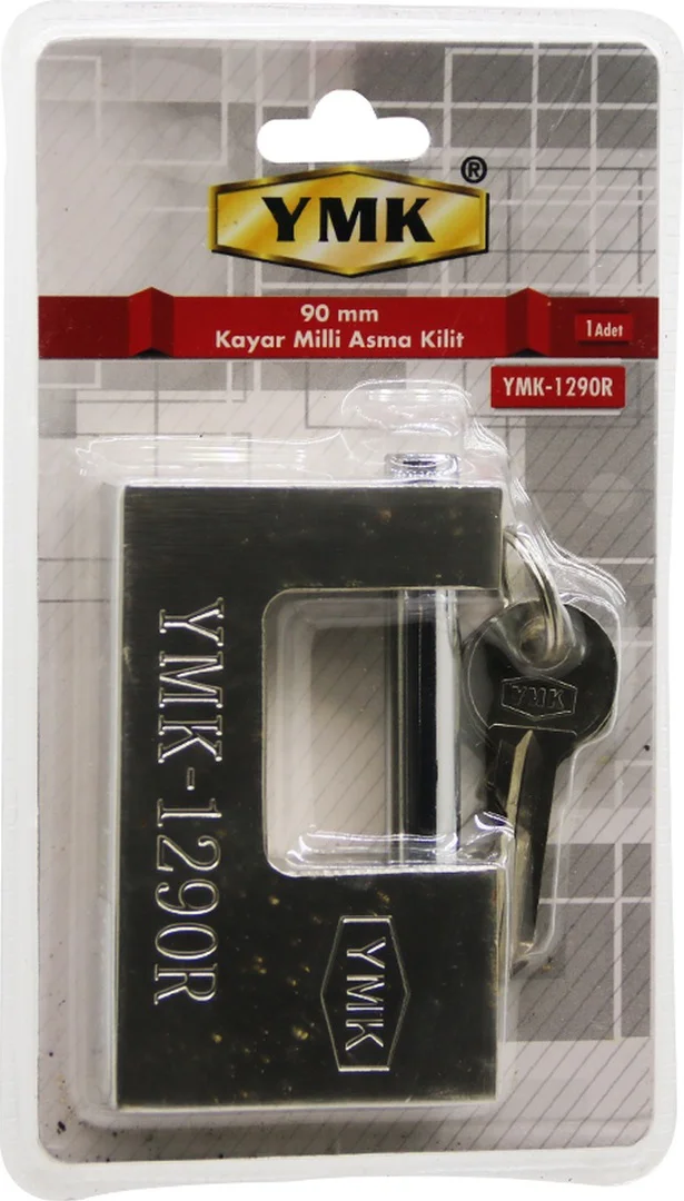 90mm Gri Kayar Milli Asma Kilit 5224