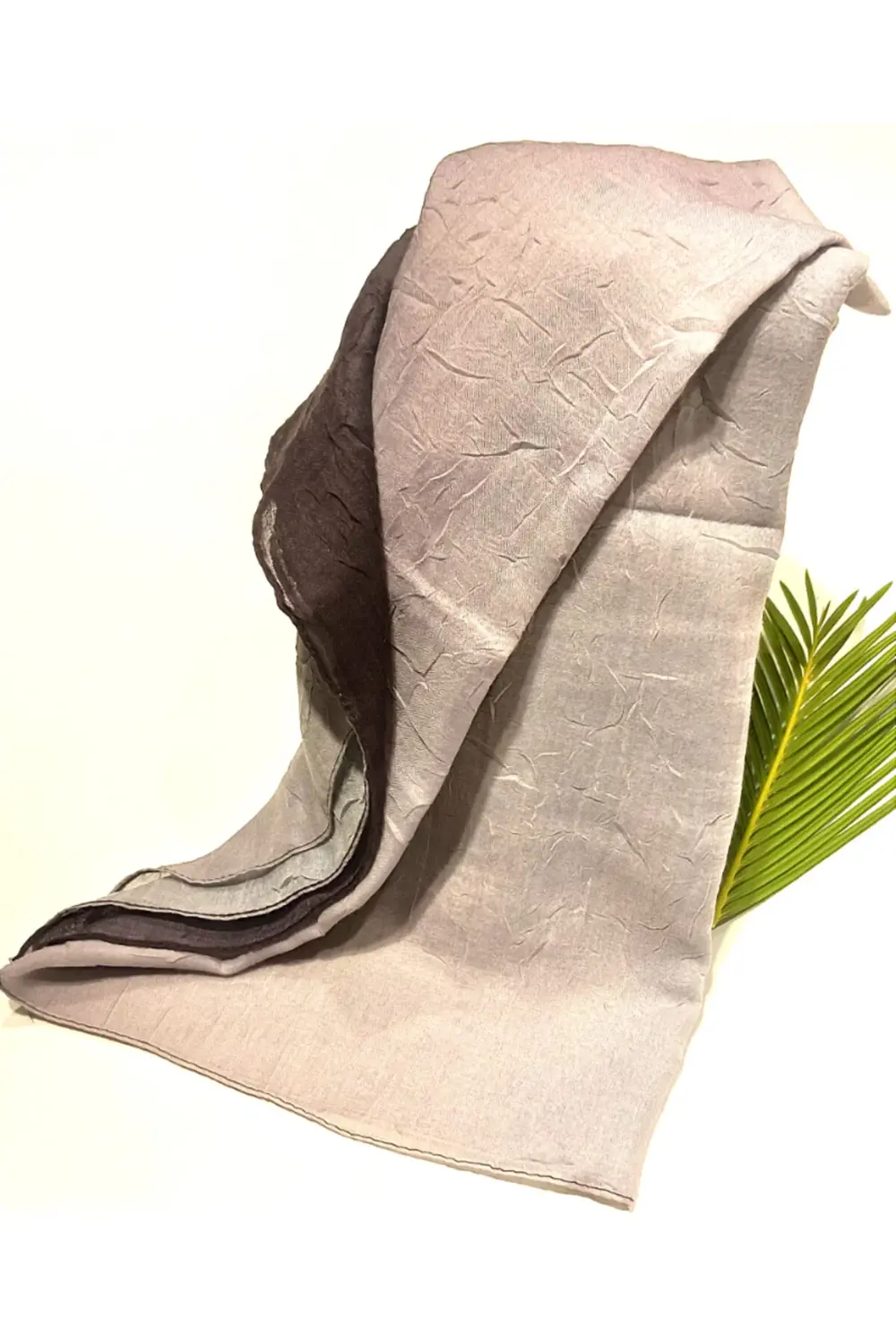 90x90 Lüks Figürlü Gösterişli Dökümlü Eşarp