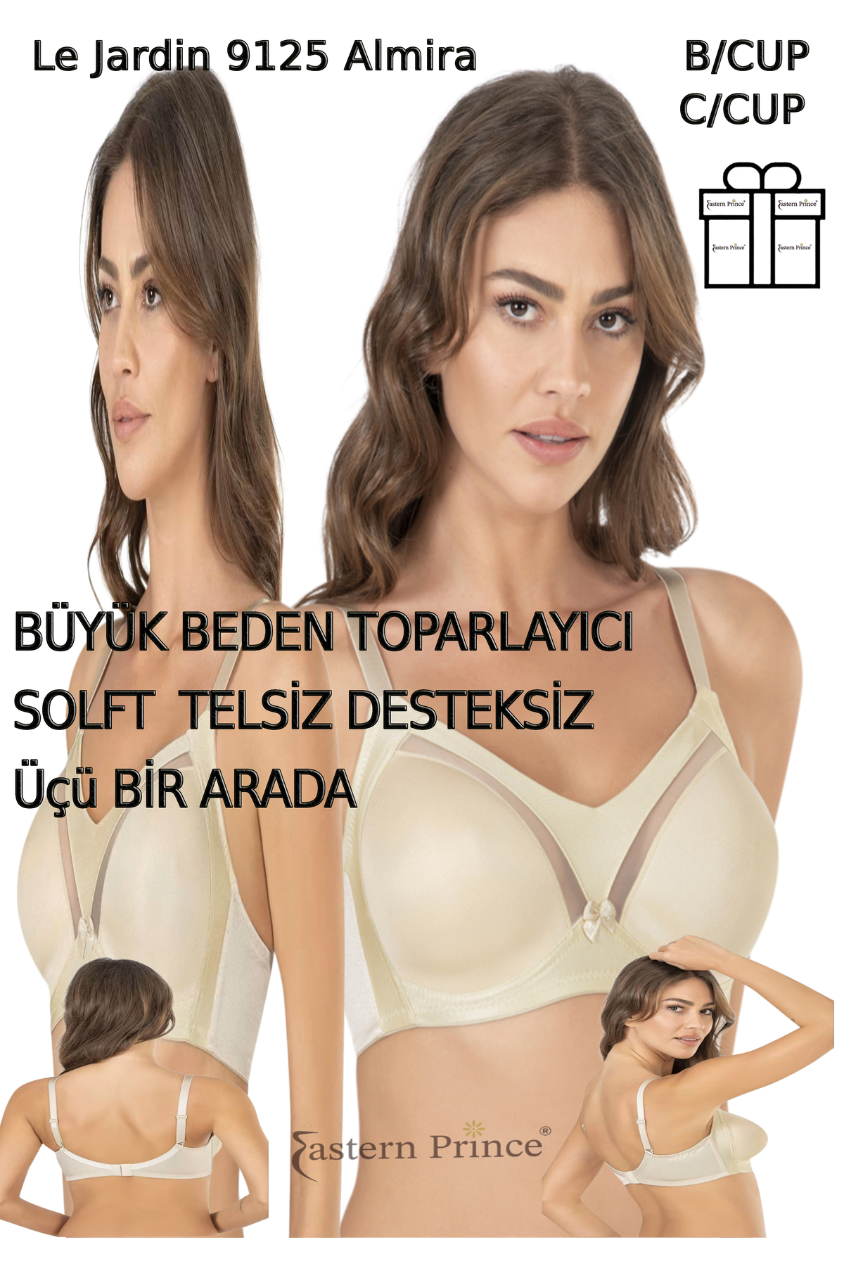 9125 Kadın Sütyen Desteksiz Telsiz Dantelsiz Soft Toparlayıcı Cup Almira 3 Set 9125 Kadın Sütyen Desteksiz Telsiz Dantelsiz Soft Toparlayıcı Cup Almira 3 Set
