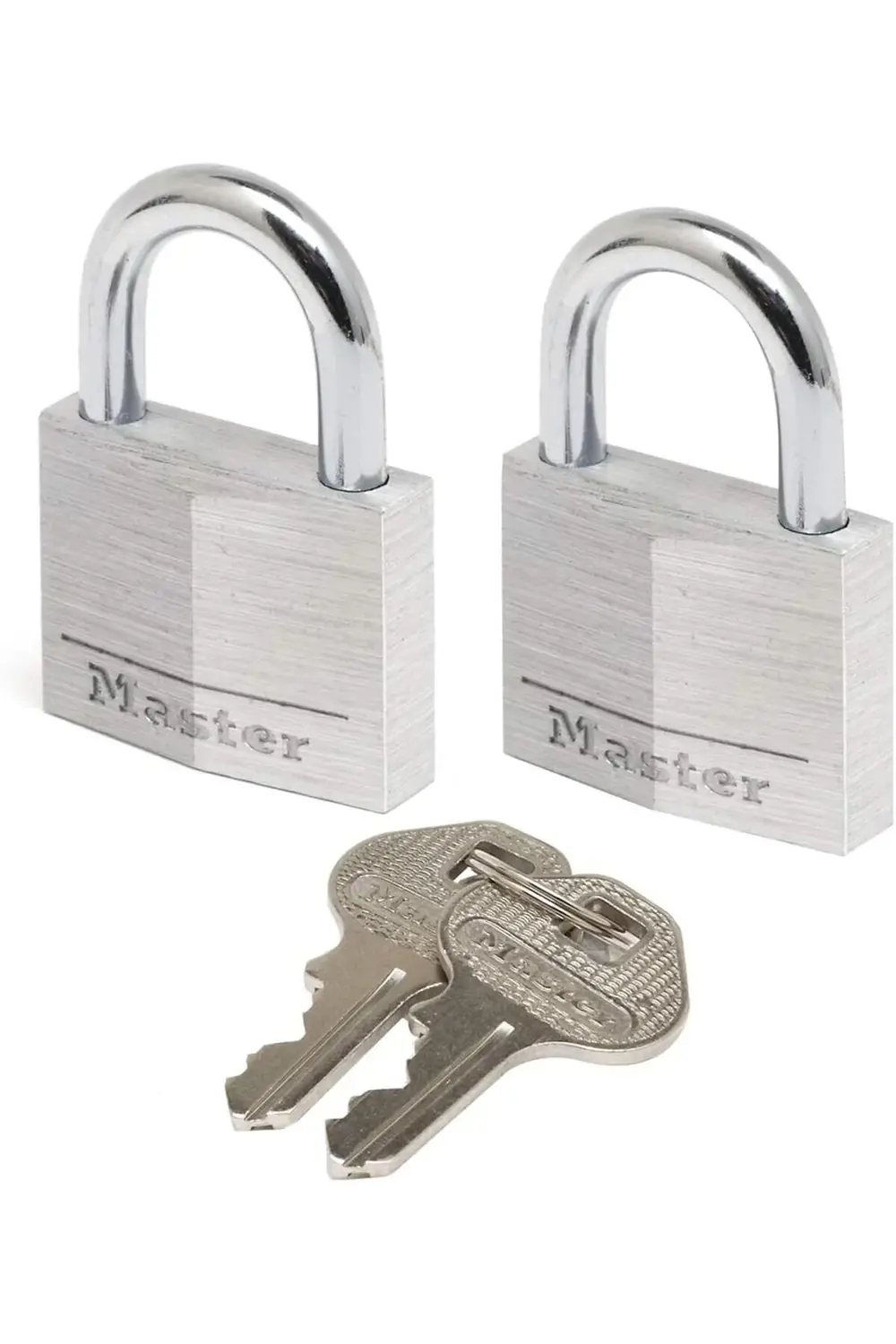 9130EURT Anahtarlı 2'li Asma Kilit Seti, Gri, 3 x 5,2 x 1,6 cm 11