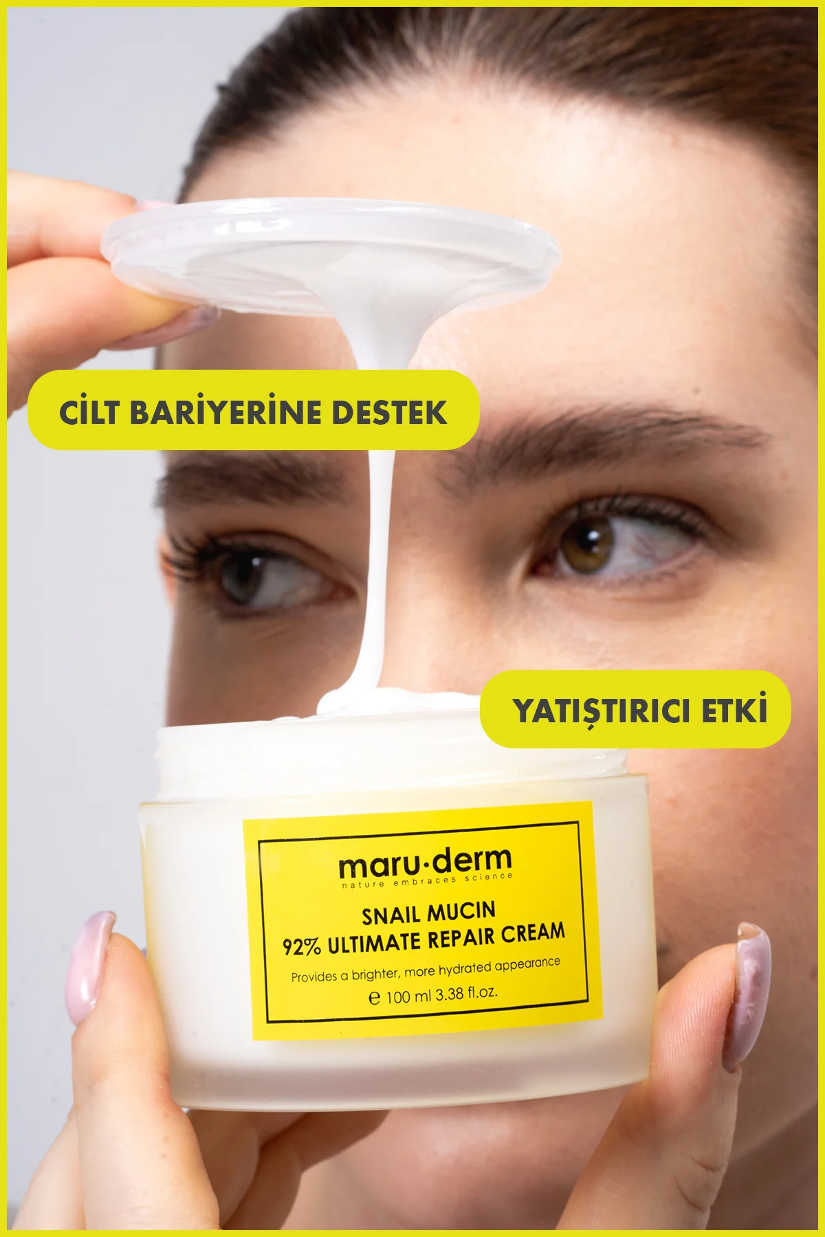 %92 Salyangoz Özlü Onarıcı Krem 100 ML - Snail Mucin 92% Ultimate