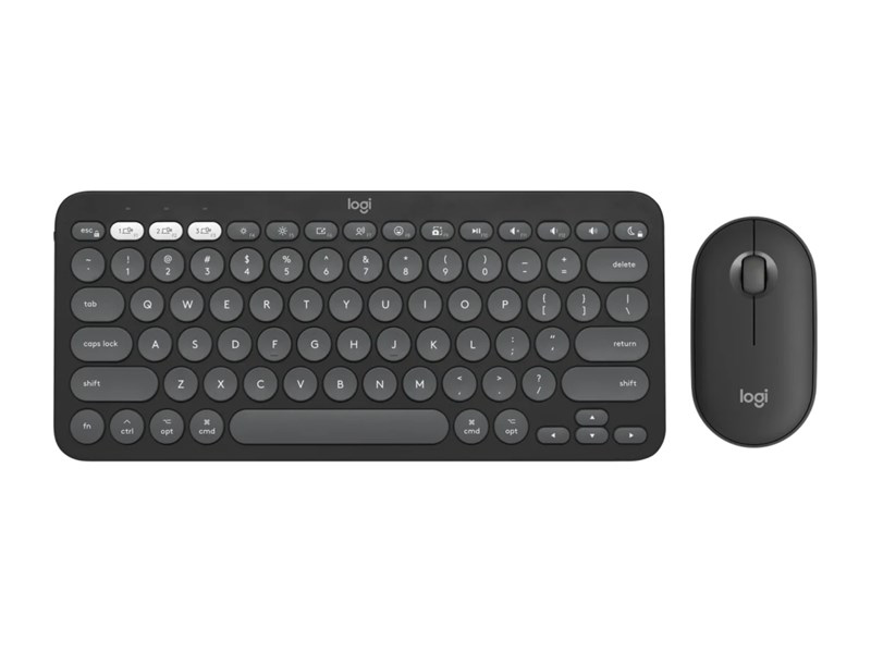 Logitech 920-012245 Pebble 2 Grafit Blutooth K&M Set