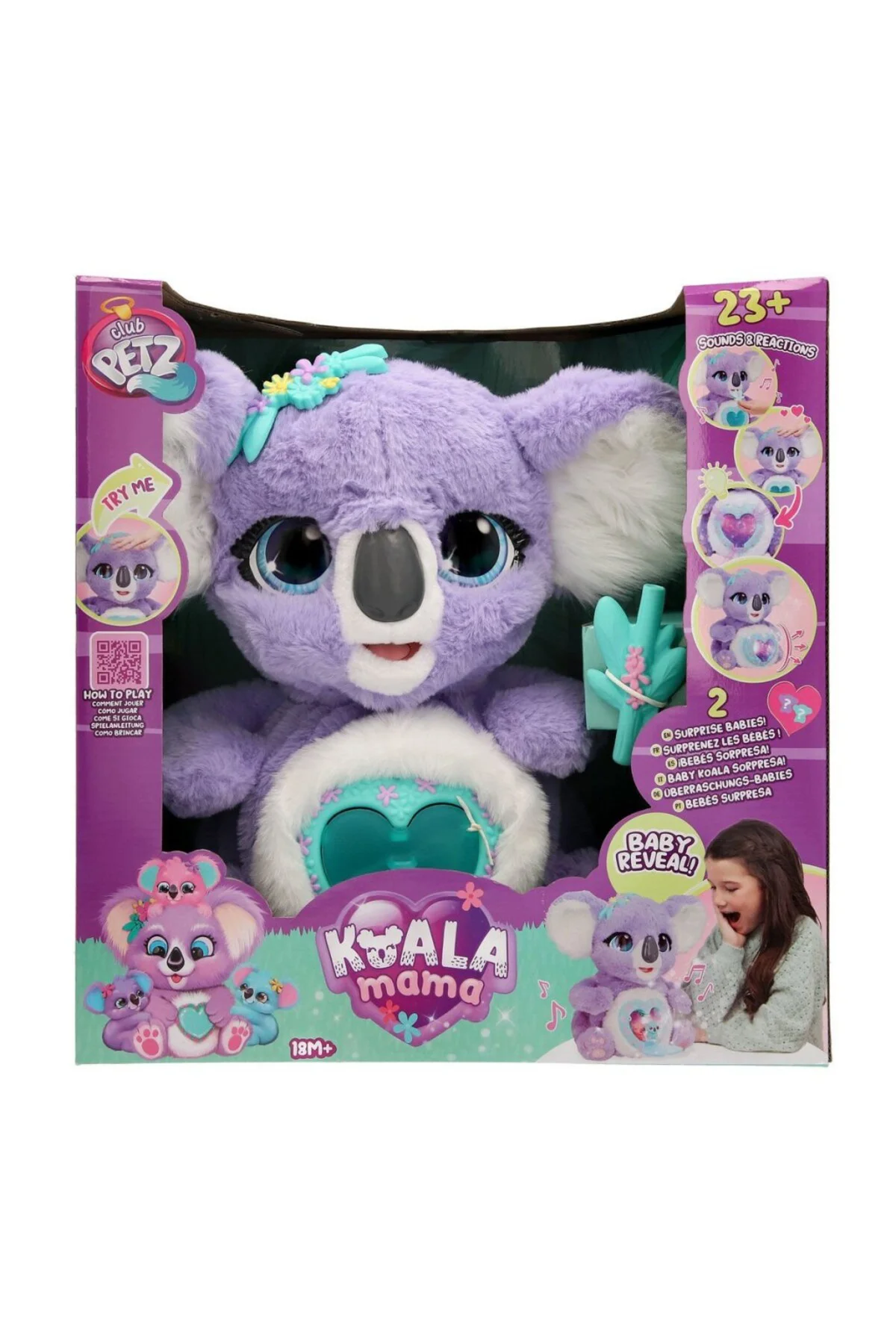 92116 İnteraktif Peluş Koala mama -NessiWorldman