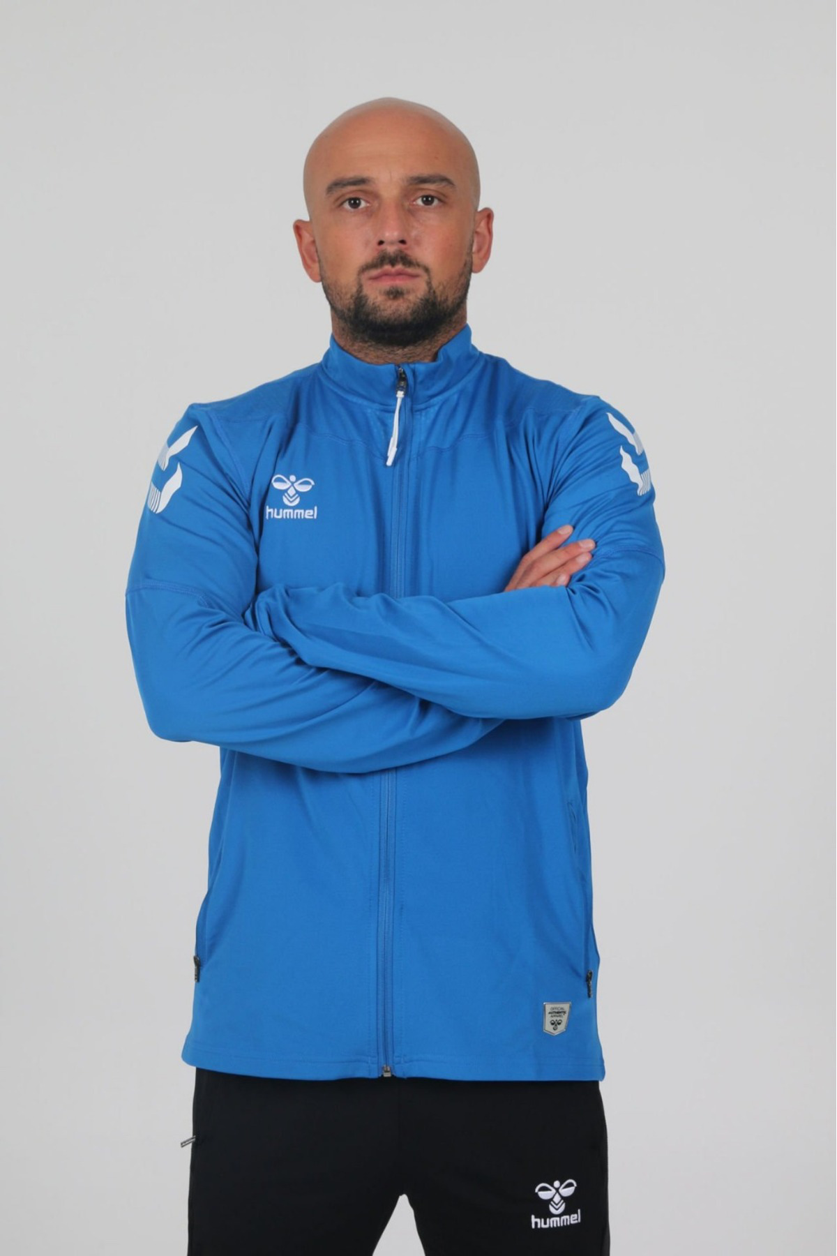 Hummel 922221-8448  Hmloregon Zıp Jacket Erkek Eşofman Üst Dawn Bl