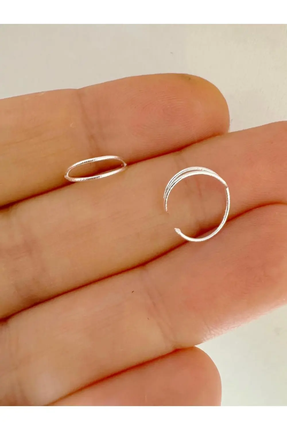 Arescollection 925 Ayar Çift Sira Halka Hizma