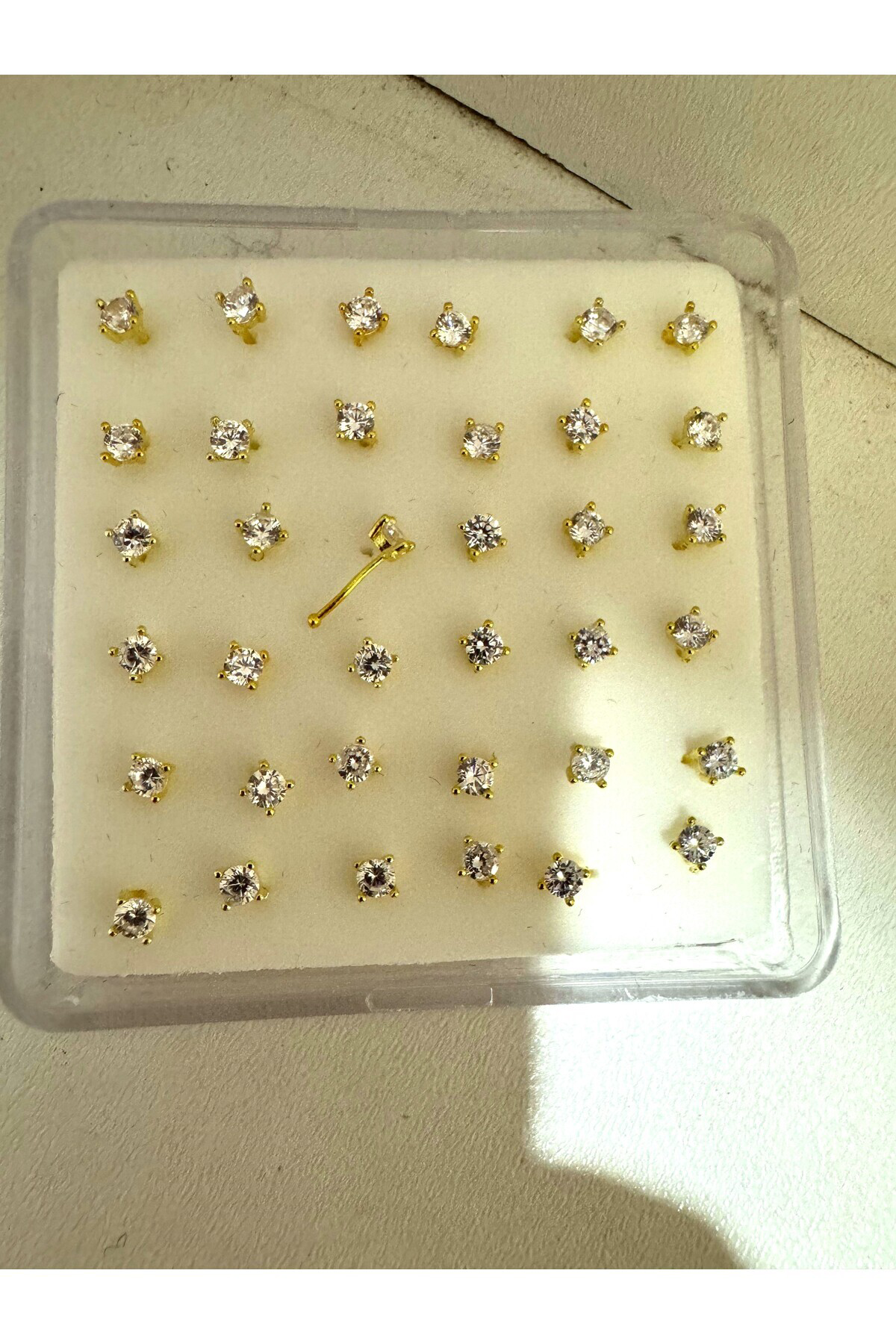 Arescollection 925 Ayar Gümüş 3 Mm (Orta Boy)Tek Taş (Zirkon) Klasik Hizma