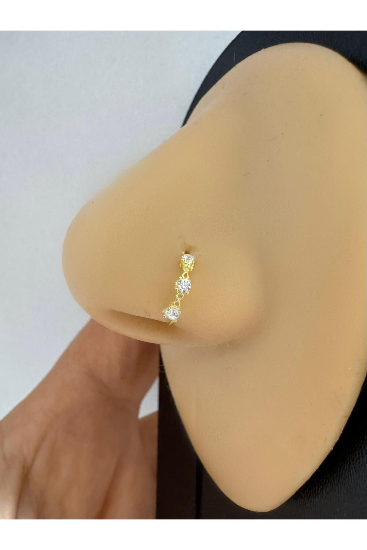 Arescollection 925 Ayar Gümüş 3 Lü Zirkon Taşli Halka Hizma