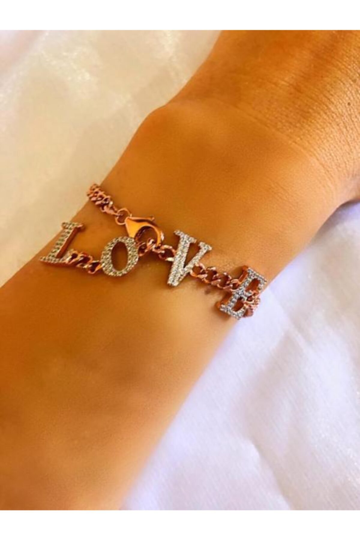 925 Ayar Gümüş Sonsuzluk Love Bileklik