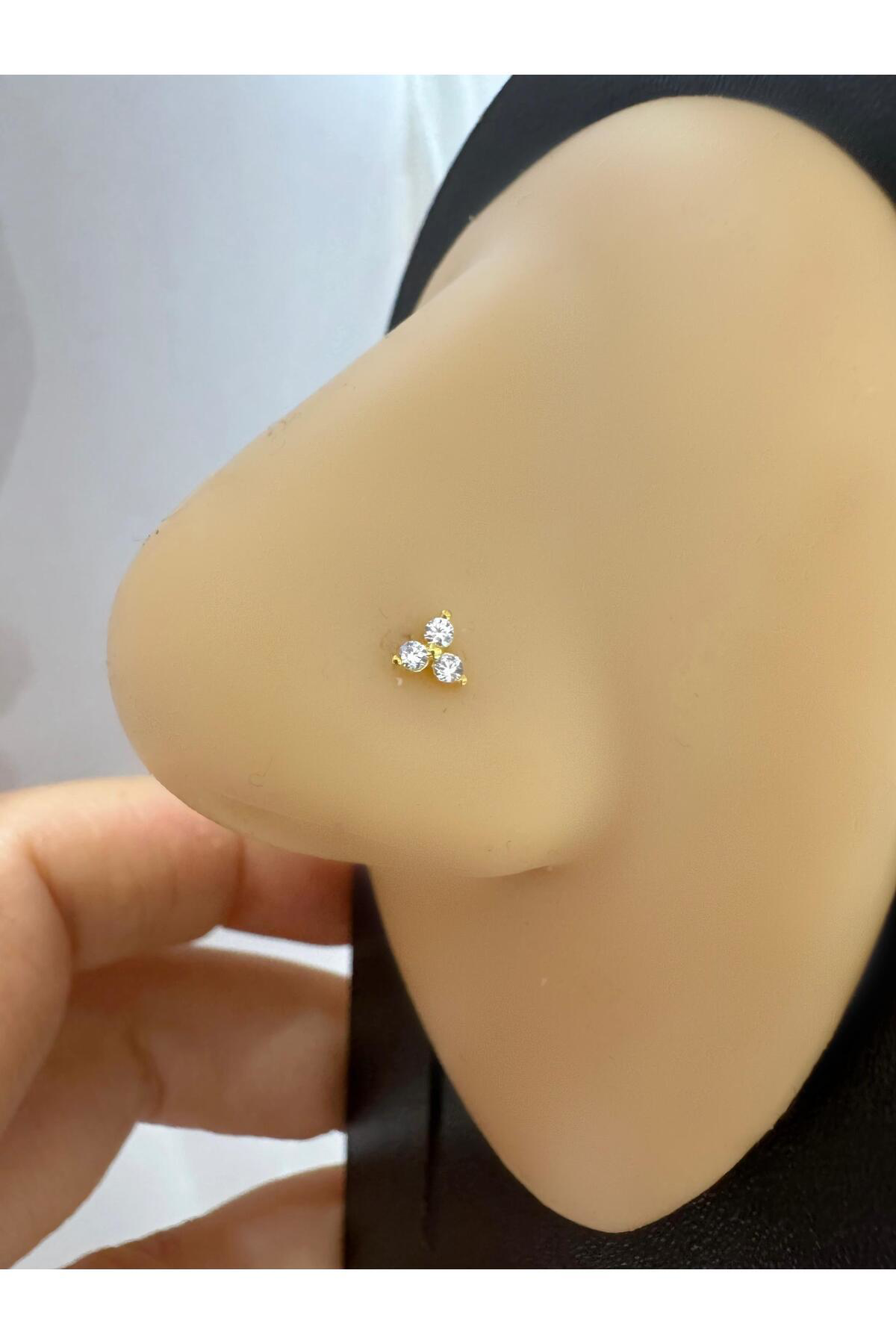 Arescollection 925 Ayar Gümüş Zirkon 3 Taşli Hizma