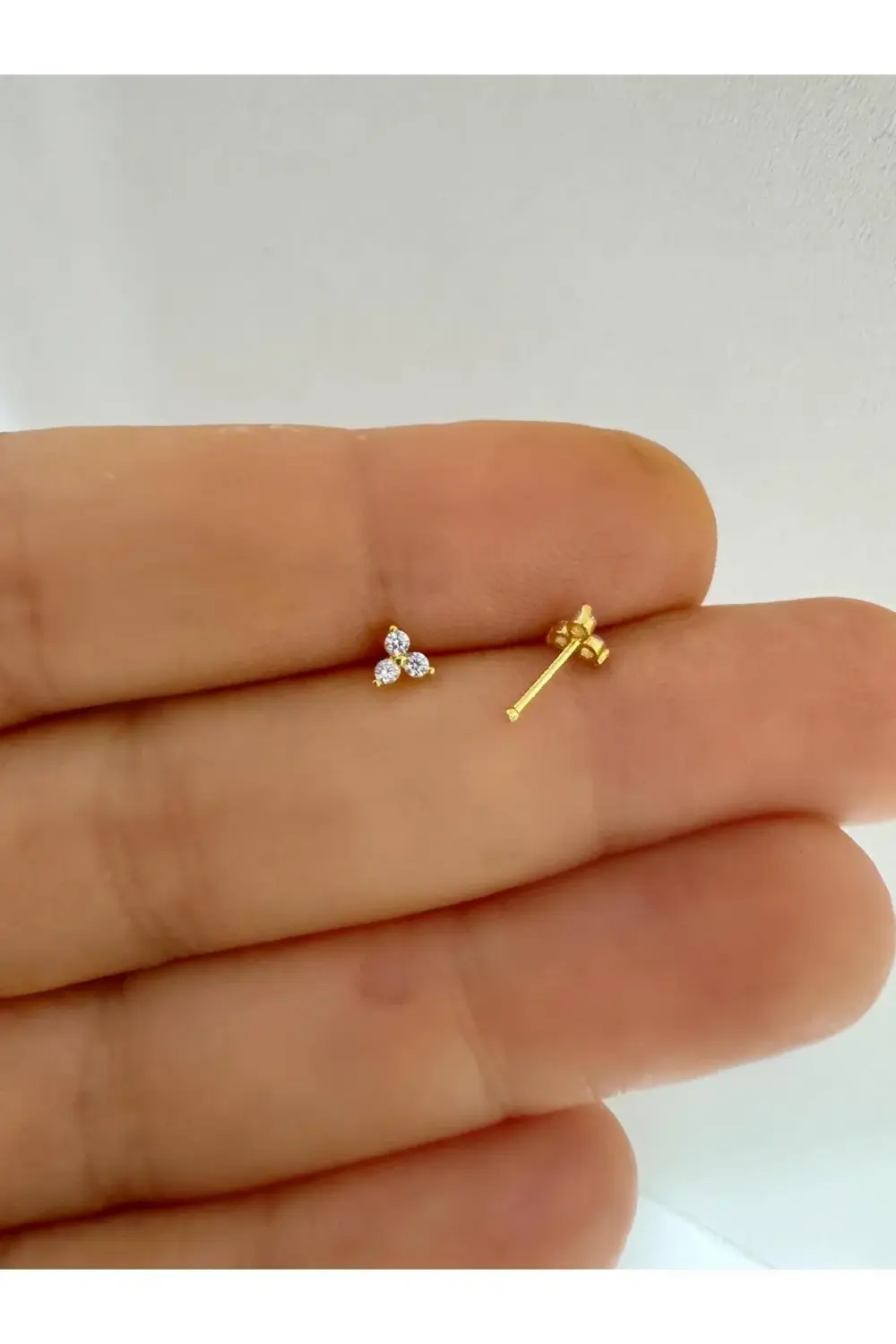 Arescollection 925 Ayar Gümüş Zirkon 3 Taşli Hizma