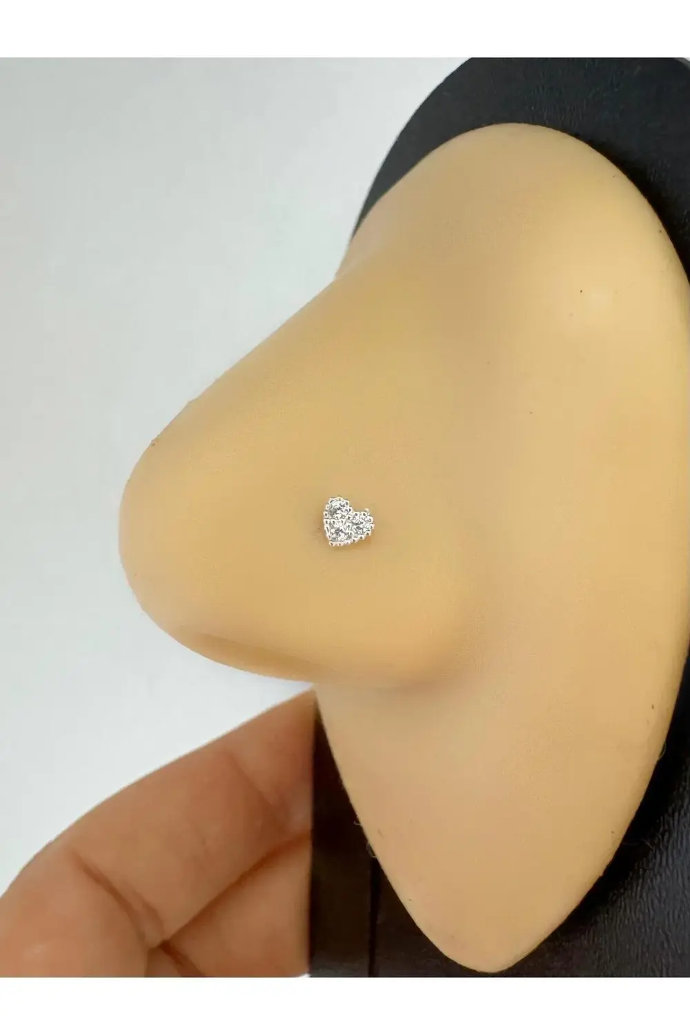 925 AYAR GÜMÜŞ ZİRKON TAŞLI KALPLİ  HIZMA