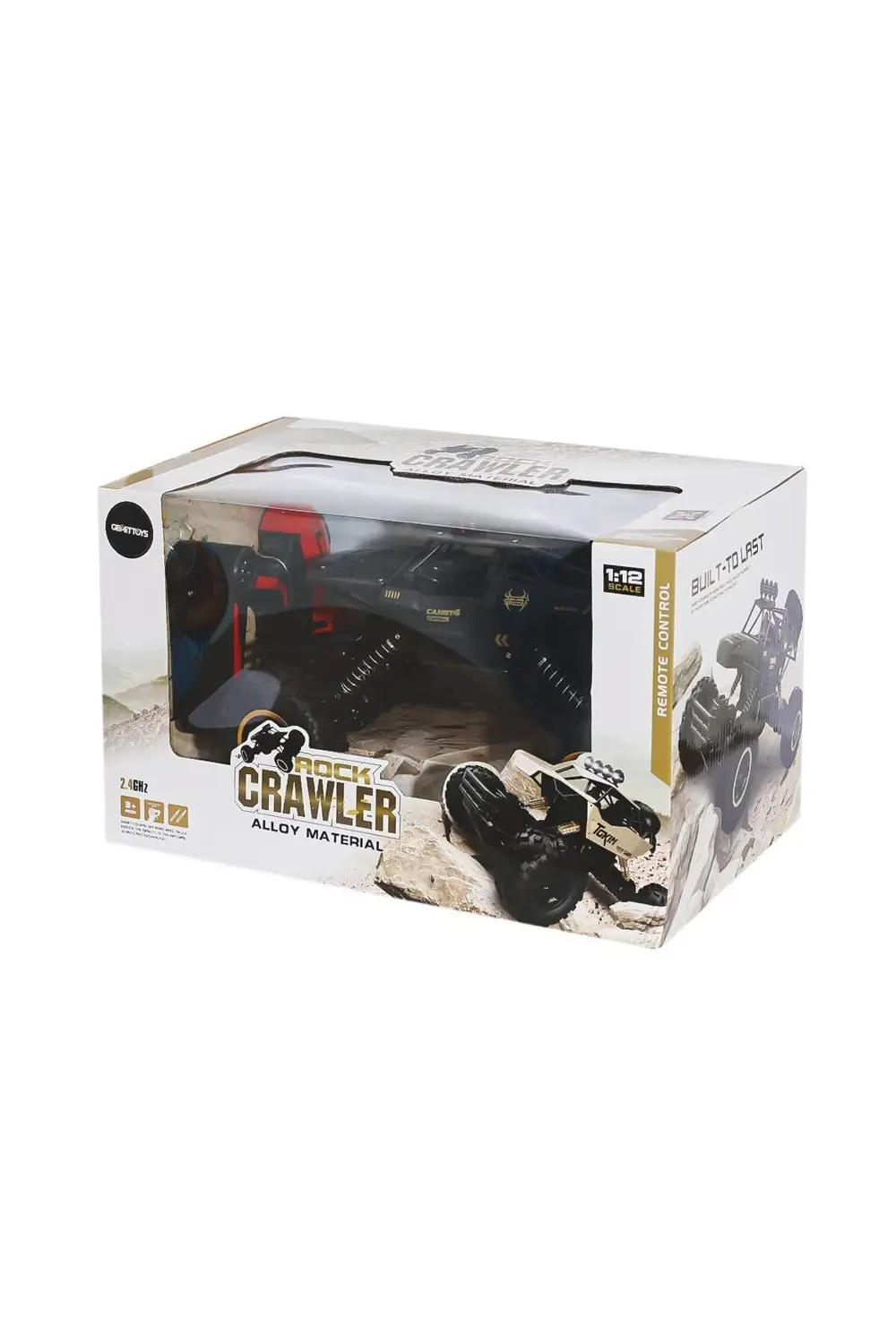 9268 Kumandalı 4X4 Metal Rock Crawler 1:12 -Gepettoys