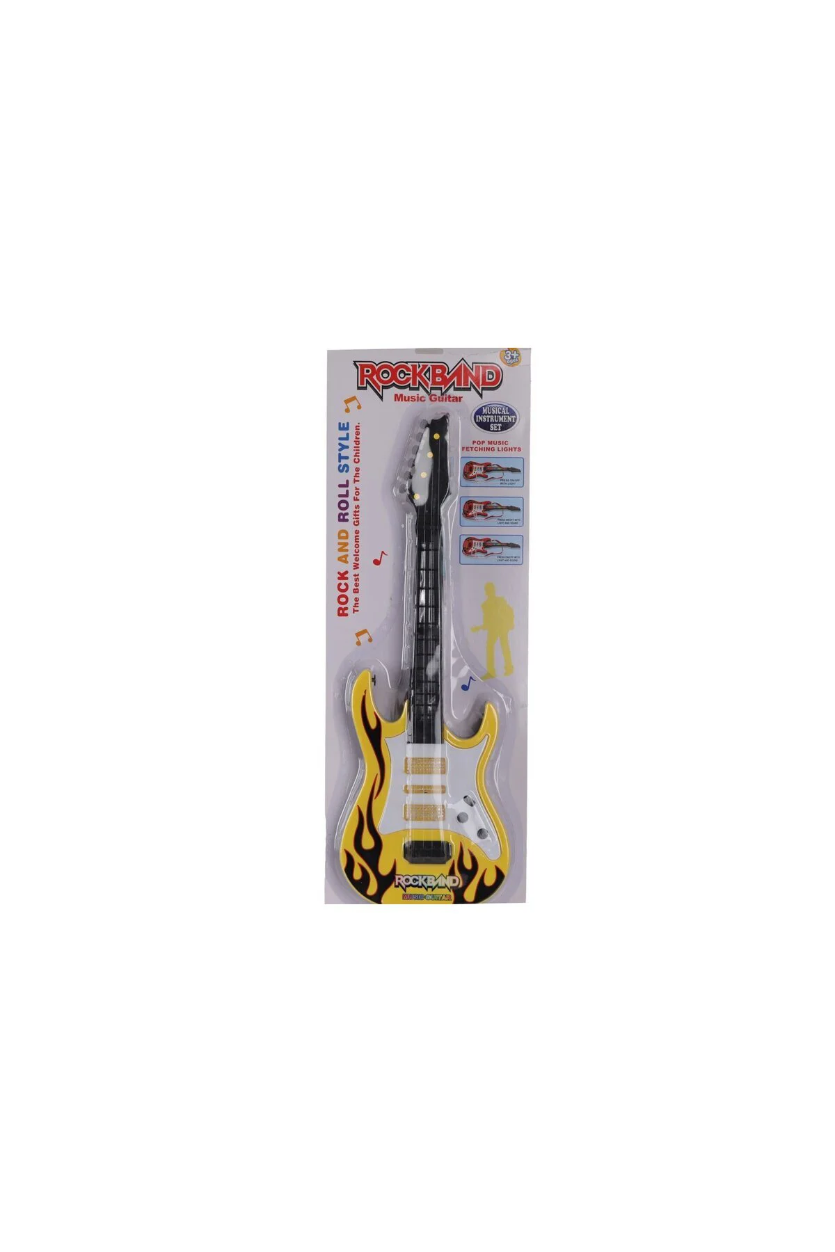929B 2 929A 2 BÜYÜK PİLLİ MÜZİKLİ GİTAR