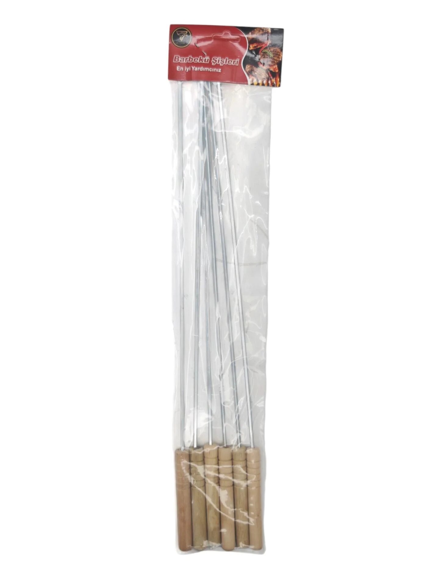 930   Real Şahin Barbekü Şişleri 6lı 40cm