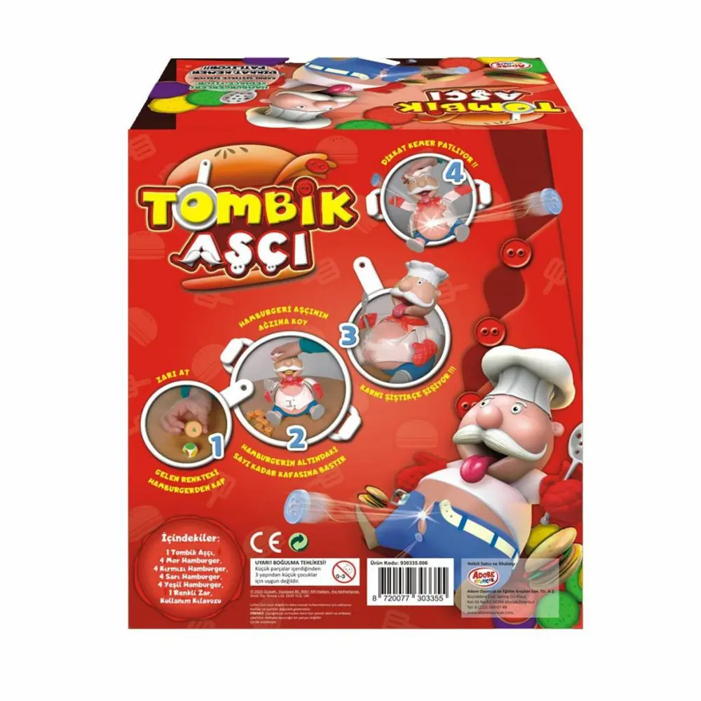 930335 Tomy Tombik Aşçı 6-99 yaş 930335 Tomy Tombik Aşçı 6-99 yaş