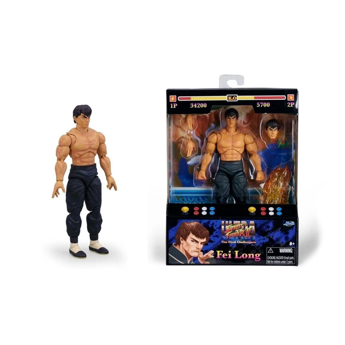 9334217314R00 Street Fighter II Fei-Long 6 Figure