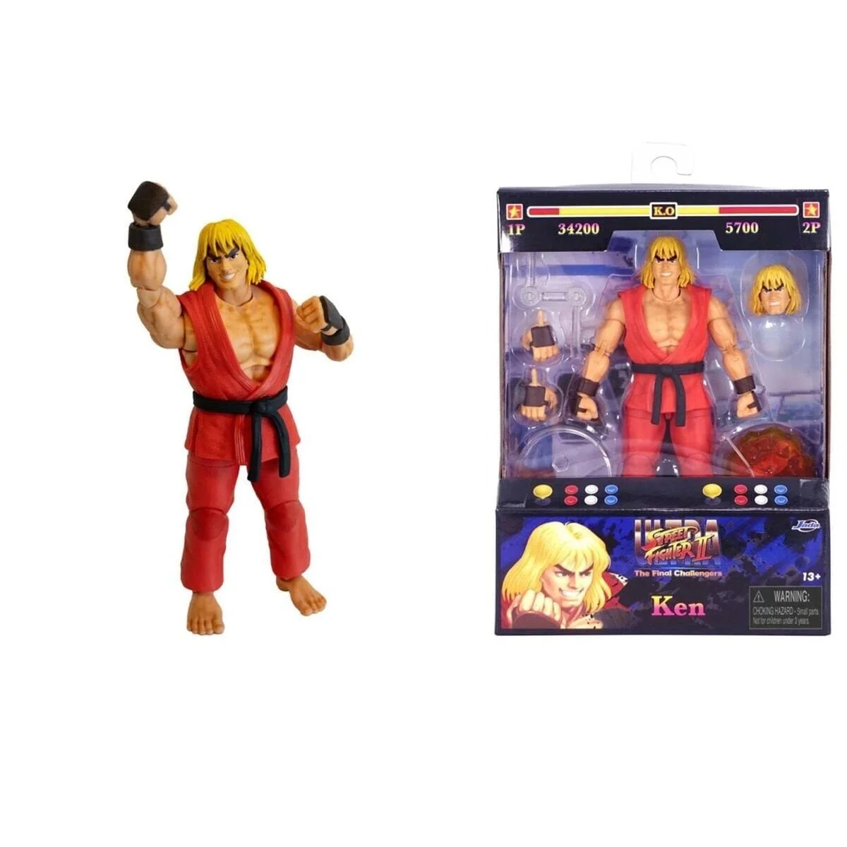 9334218314R00 Street Fighter II Ken 6 Figure