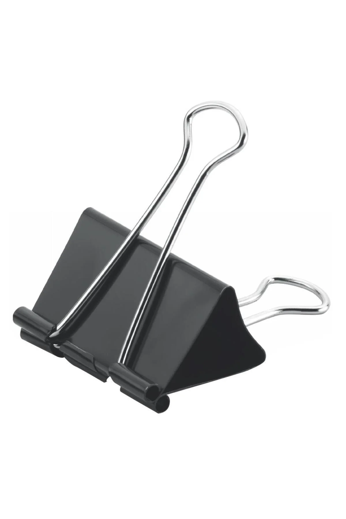 937 Çelik Kıskaç 51 mm 12 Adet - Siyah