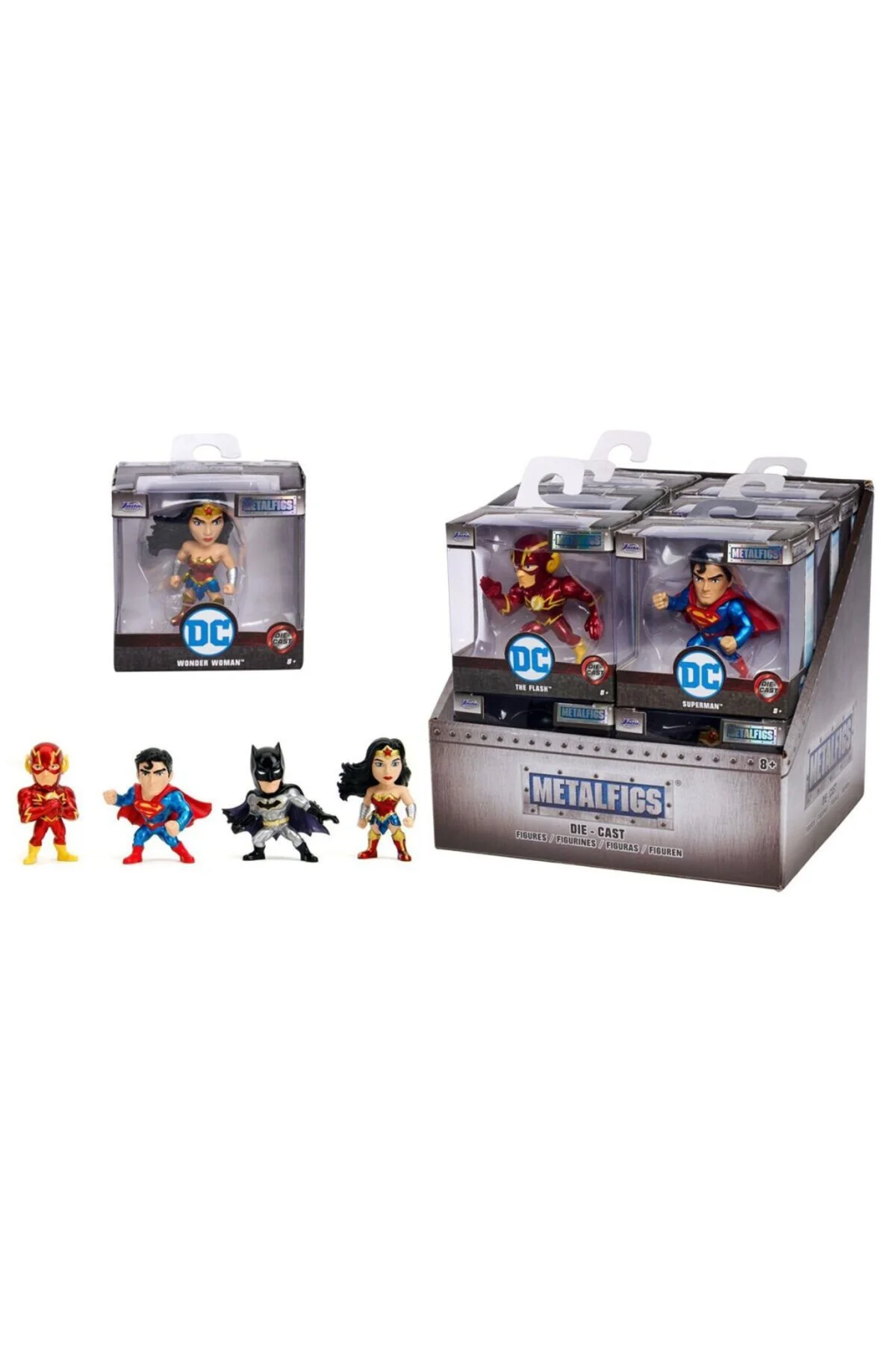 9385142300W01 DC Figures 2 5 Wave 1die-cast pop-culture collectible figur((ADET FİYATIDIR)