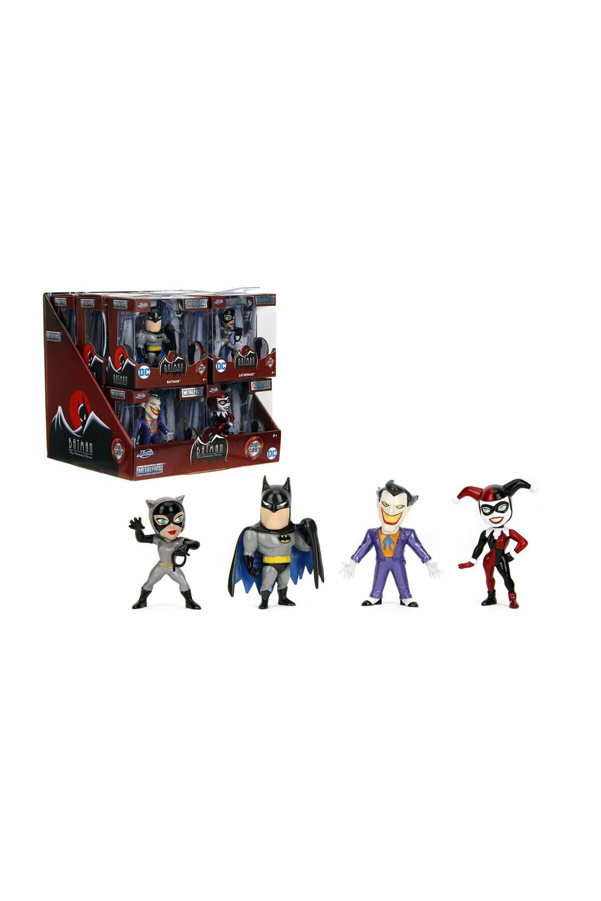 9385142300W02 DC Batman Animated Figures 2 5 Wave 2die-cast, pop-culture c(Belirtilen fiyat, tekli s
