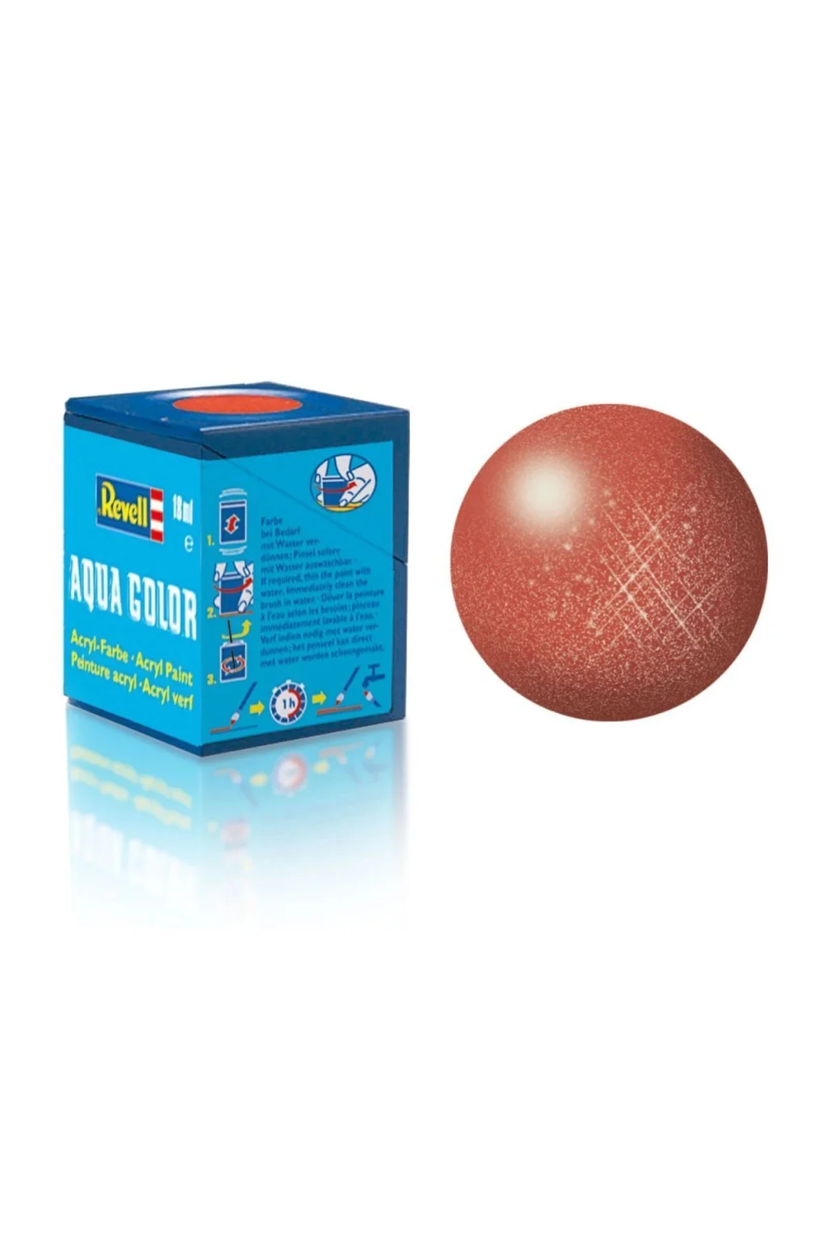 95 - Aqua Color Bronze - Metallic Boya - 18 ml