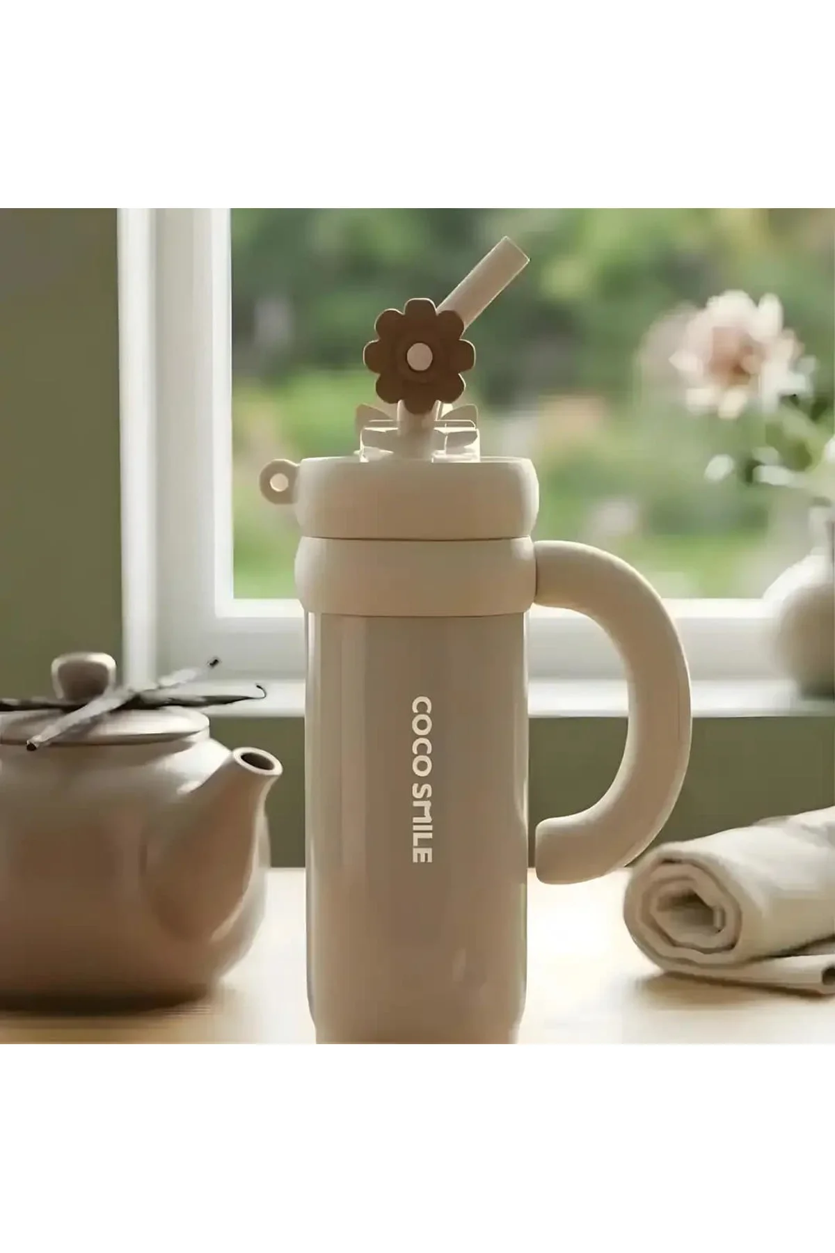950 ml Çelik Termos - Cocosmile 950 ml Vakumlu Paslanmaz Çelik Te 950 ml Çelik Termos - Cocosmile 950 ml Vakumlu Paslanmaz Çelik Te