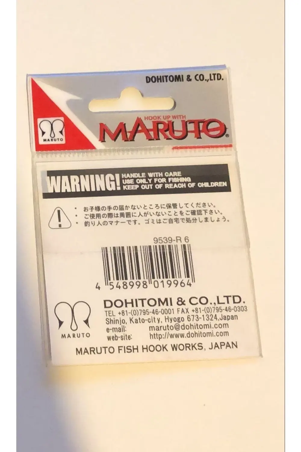 9539 Ryusen Kentsuki 6 Numara 10'lu Paket Kırmızı Çift Tırnak Olt