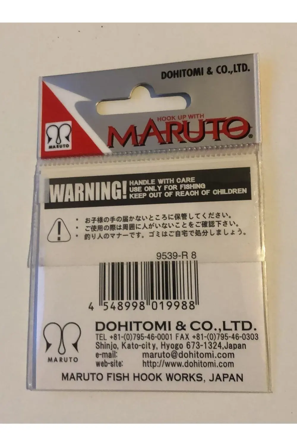 9539 Ryusen Kentsuki 8 Numara 10'lu Paket Kırmızı Çift Tırnak Olt