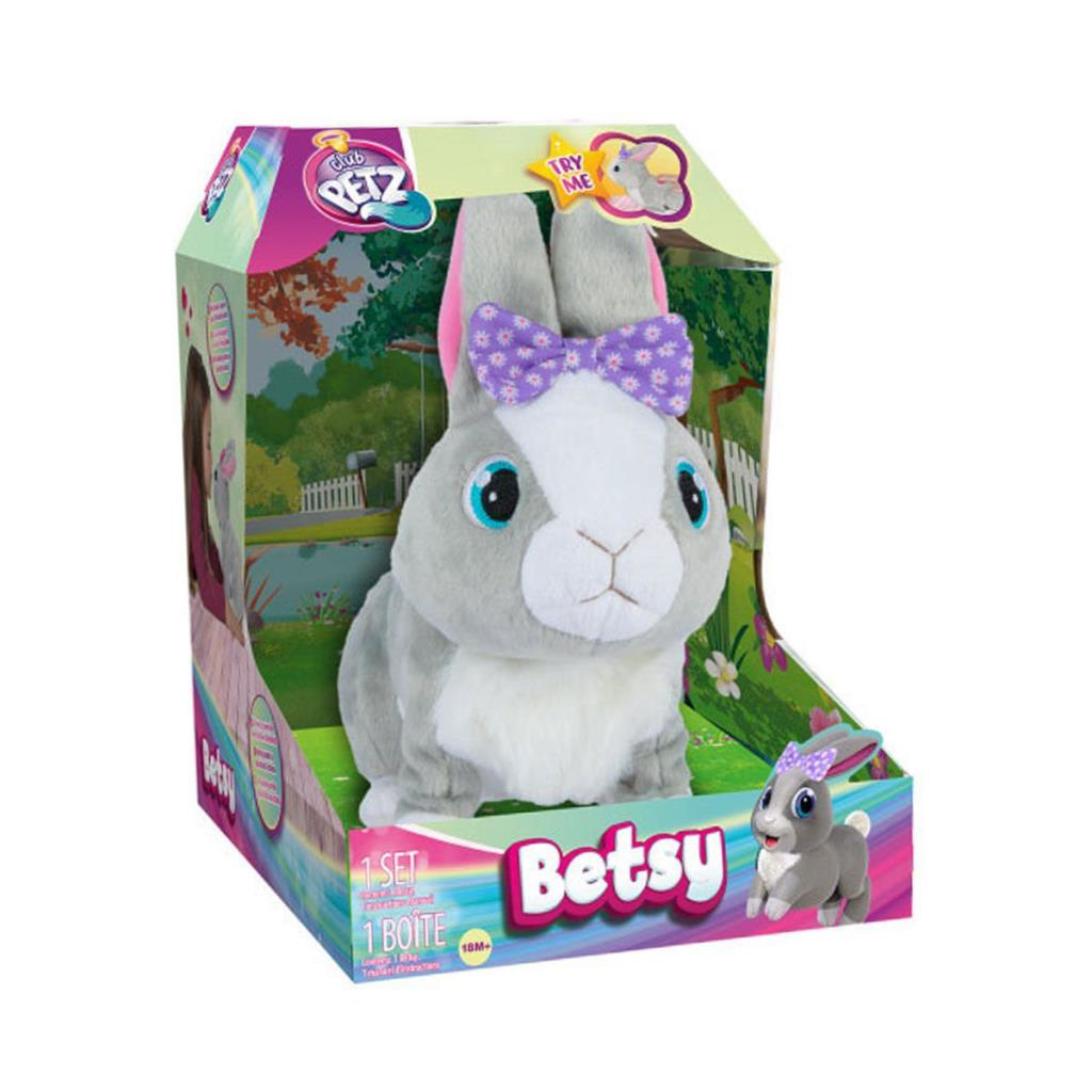 9586 Sesli ve Hareketli Peluş Tavşan Betsy -