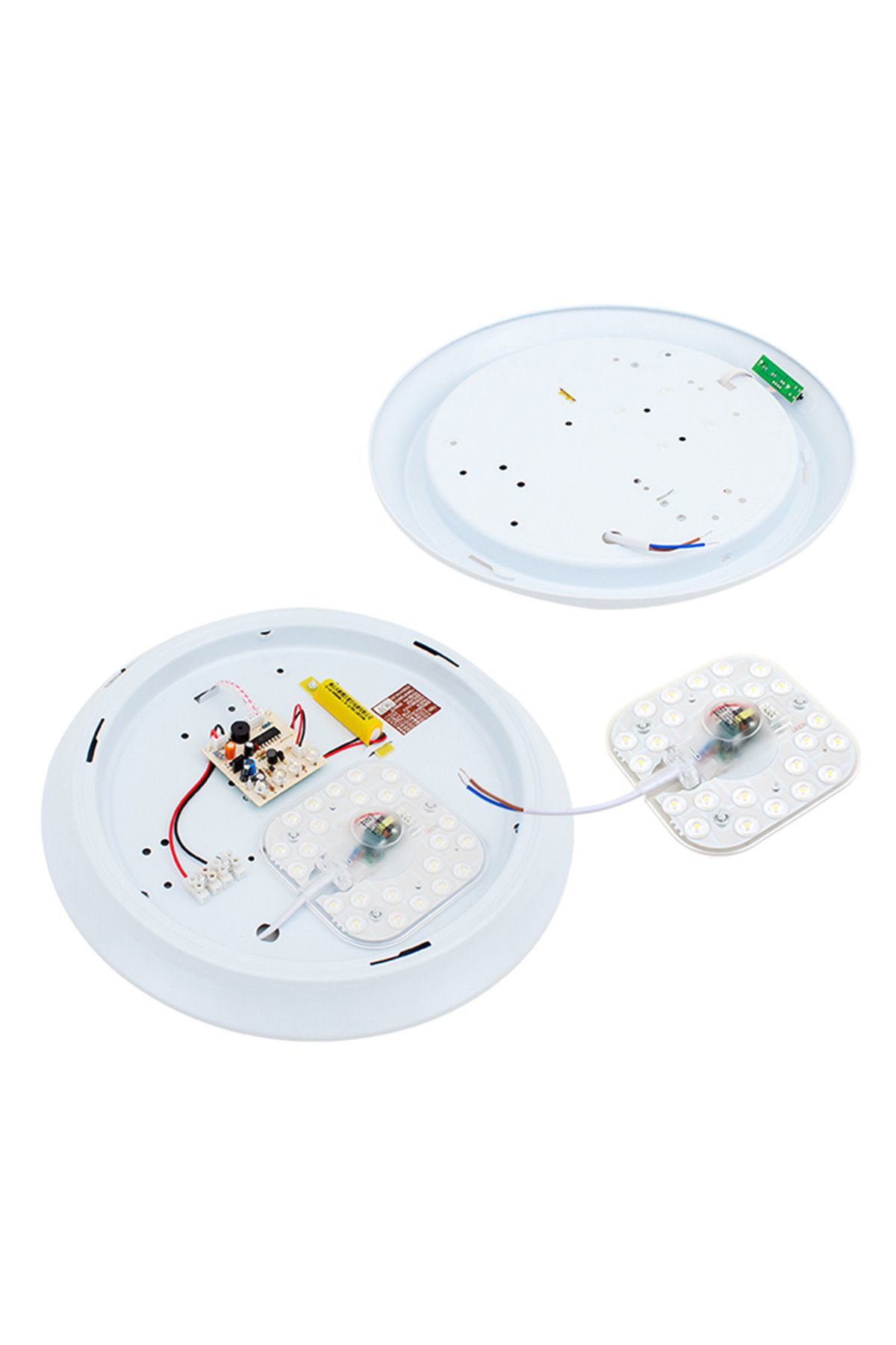 Ok Aksesuar 95Mm Beyaz 24 Ledli Şarjli Tavan Lambasi Go50608046400