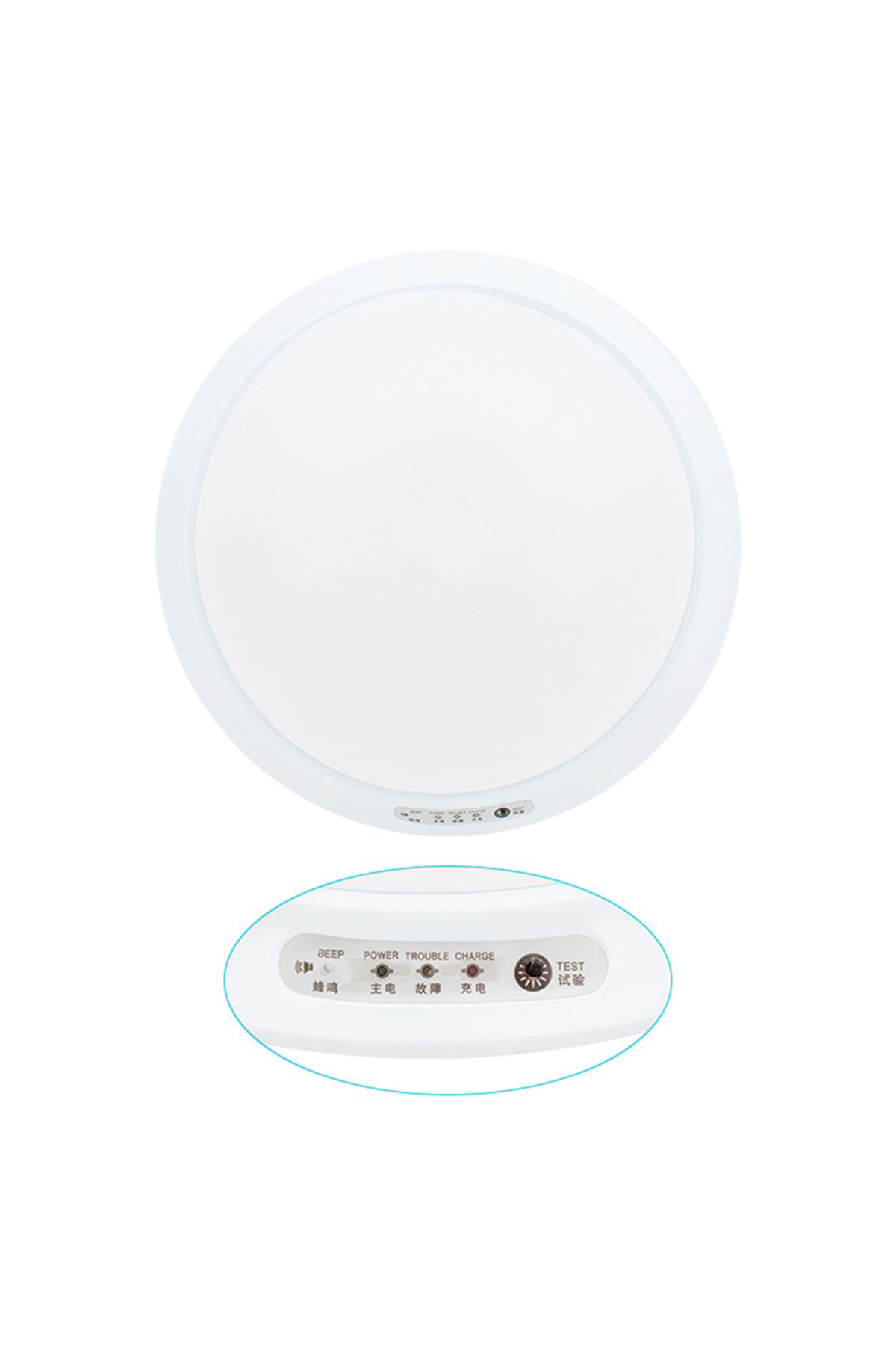 Ok Aksesuar 95Mm Beyaz 24 Ledli Şarjli Tavan Lambasi Go50608046400