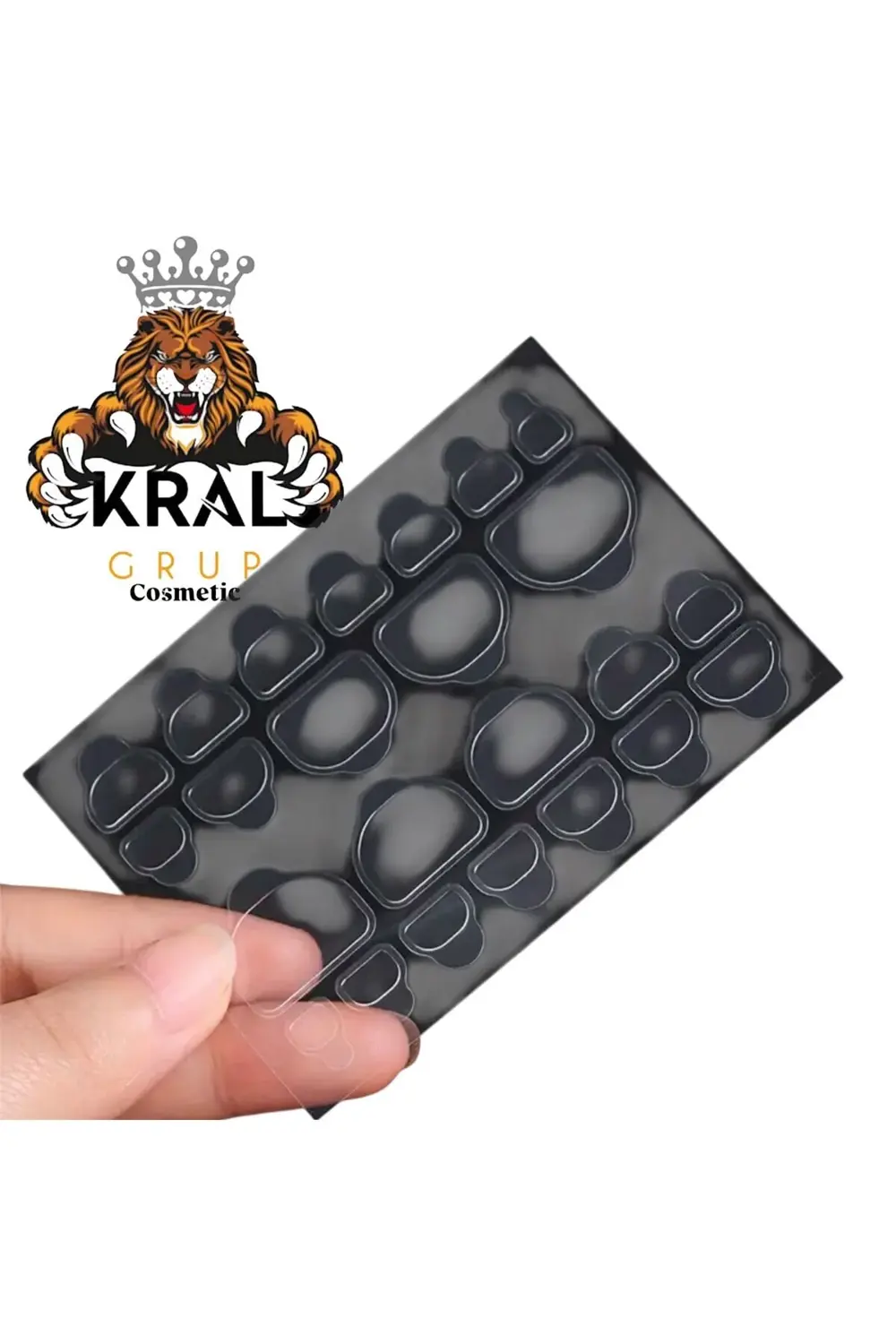 96 Adet Zararsız Pro Çift Taraflı Protez Takma Tirnak Yapıştırıcı