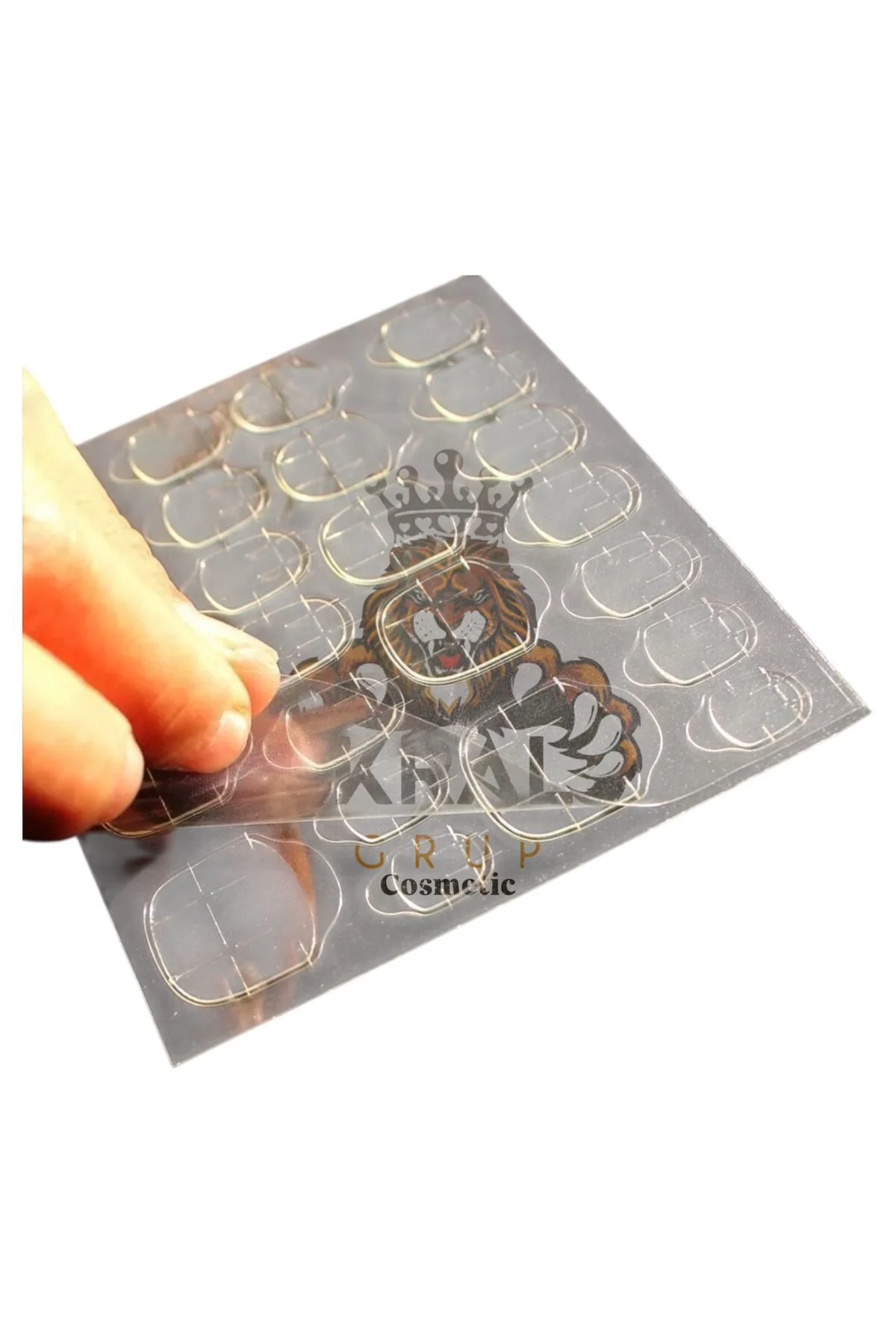 96 Adet Zararsız Pro Çift Taraflı Protez Takma Tirnak Yapıştırıcı