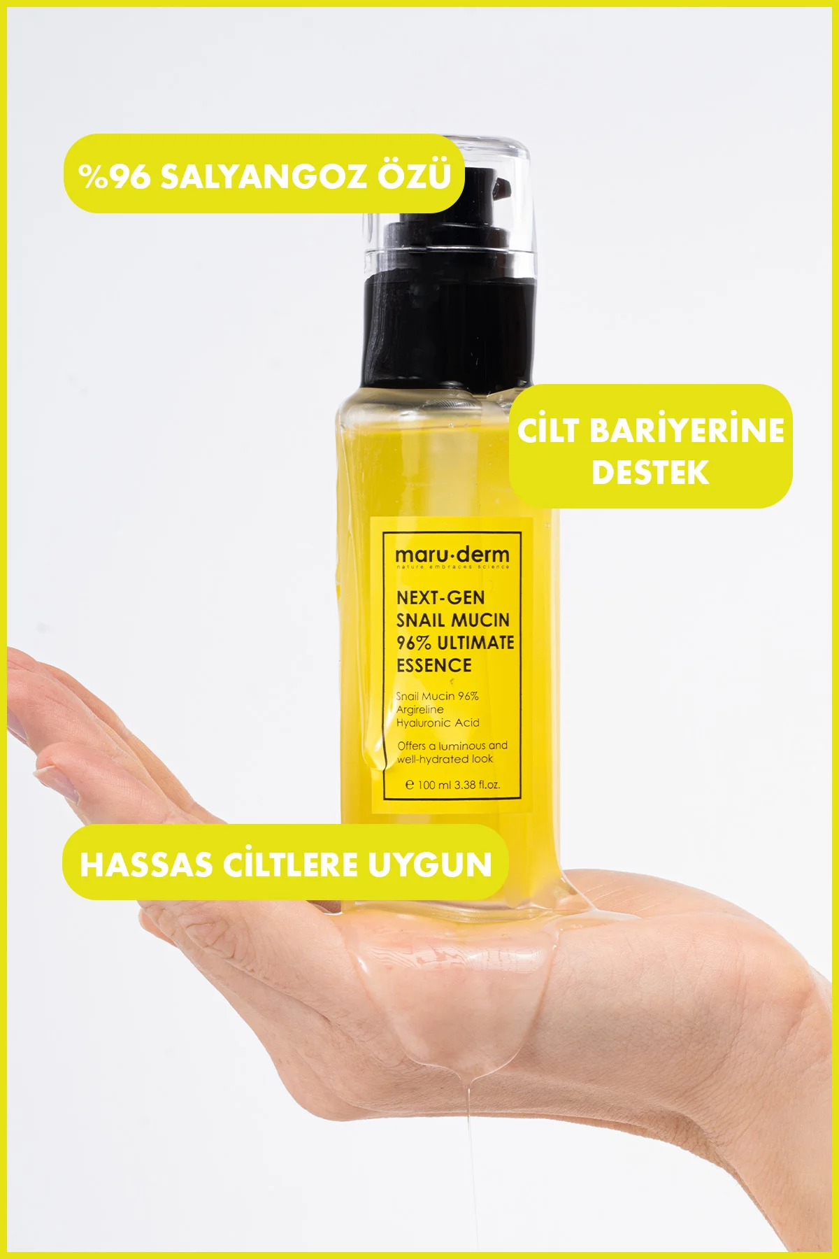 %96 Salyangoz Özlü Essence Tonik 100 ML - Next-Gen Snail Mucin 96