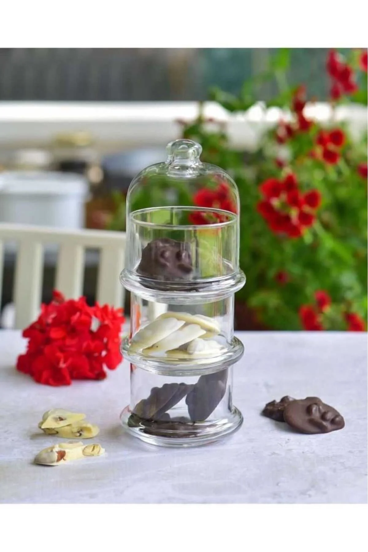 96815 Villa Patisserie 3 Katlı Kase Kurabiyelik
