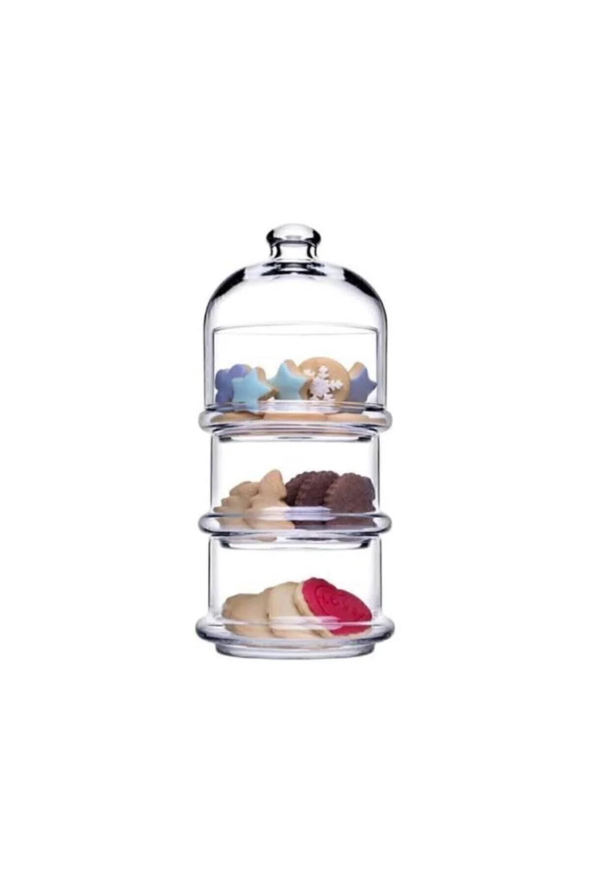96815 Villa Patisserie 3 Katlı Kase Kurabiyelik