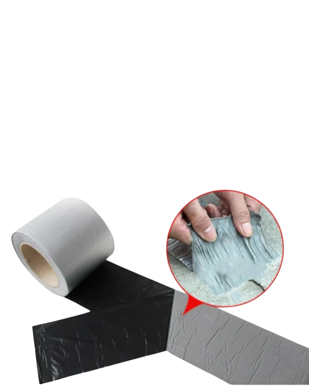 96mm Geniş Tamir Bandı 2 Metre Çatı Boru Balkon Sızdırmaz Onarım Bandı