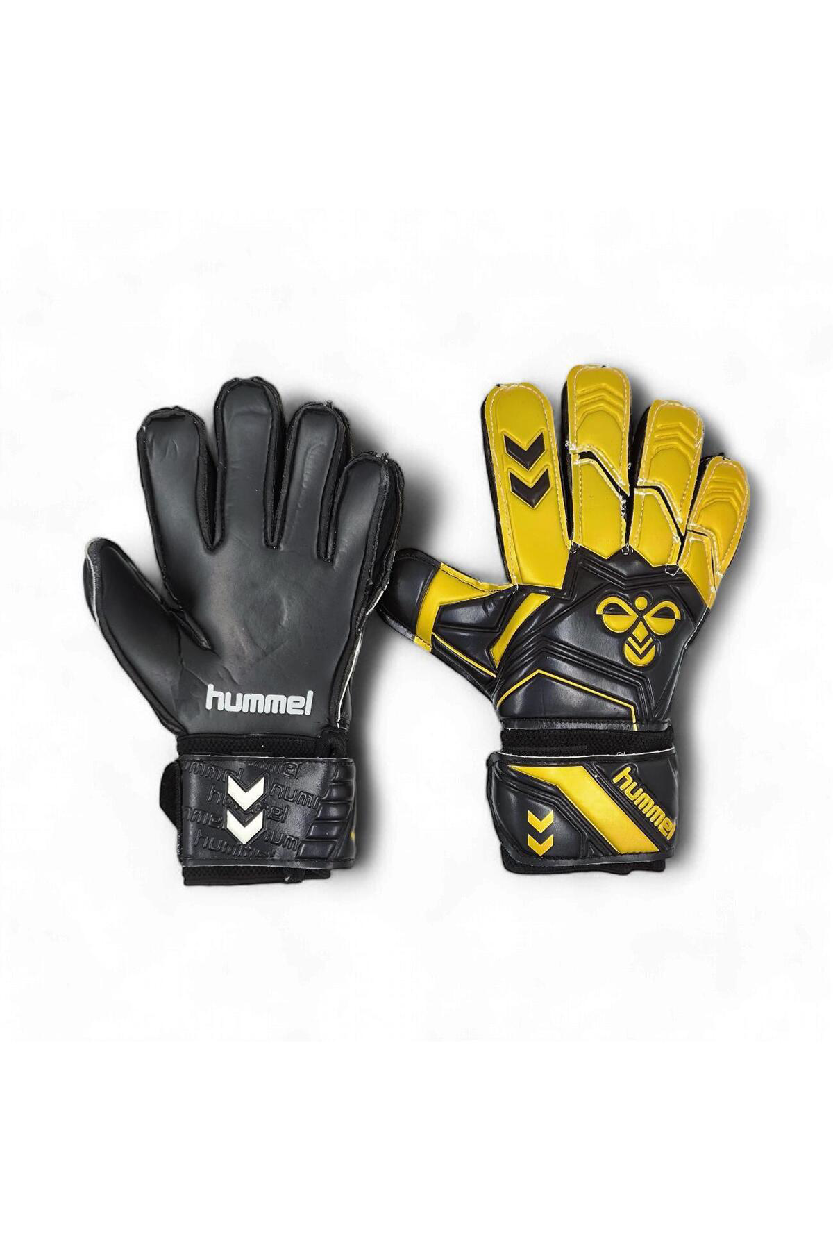 Hummel Performance Kaleci Eldiveni Siyah Altın