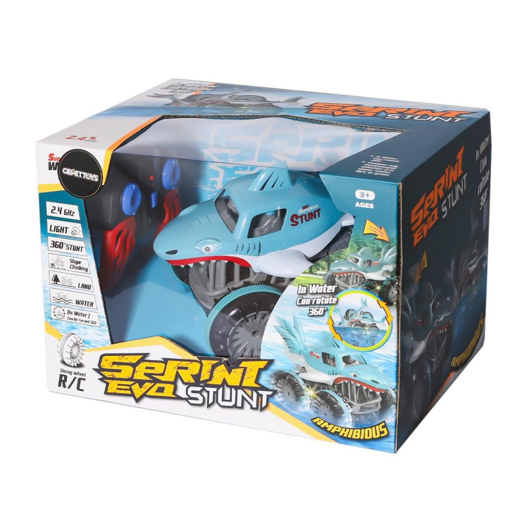 989-313 Kumandalı Suda Karada Giden Köpek Balığı -Gepettoys 989-313 Kumandalı Suda Karada Giden Köpek Balığı -Gepettoys