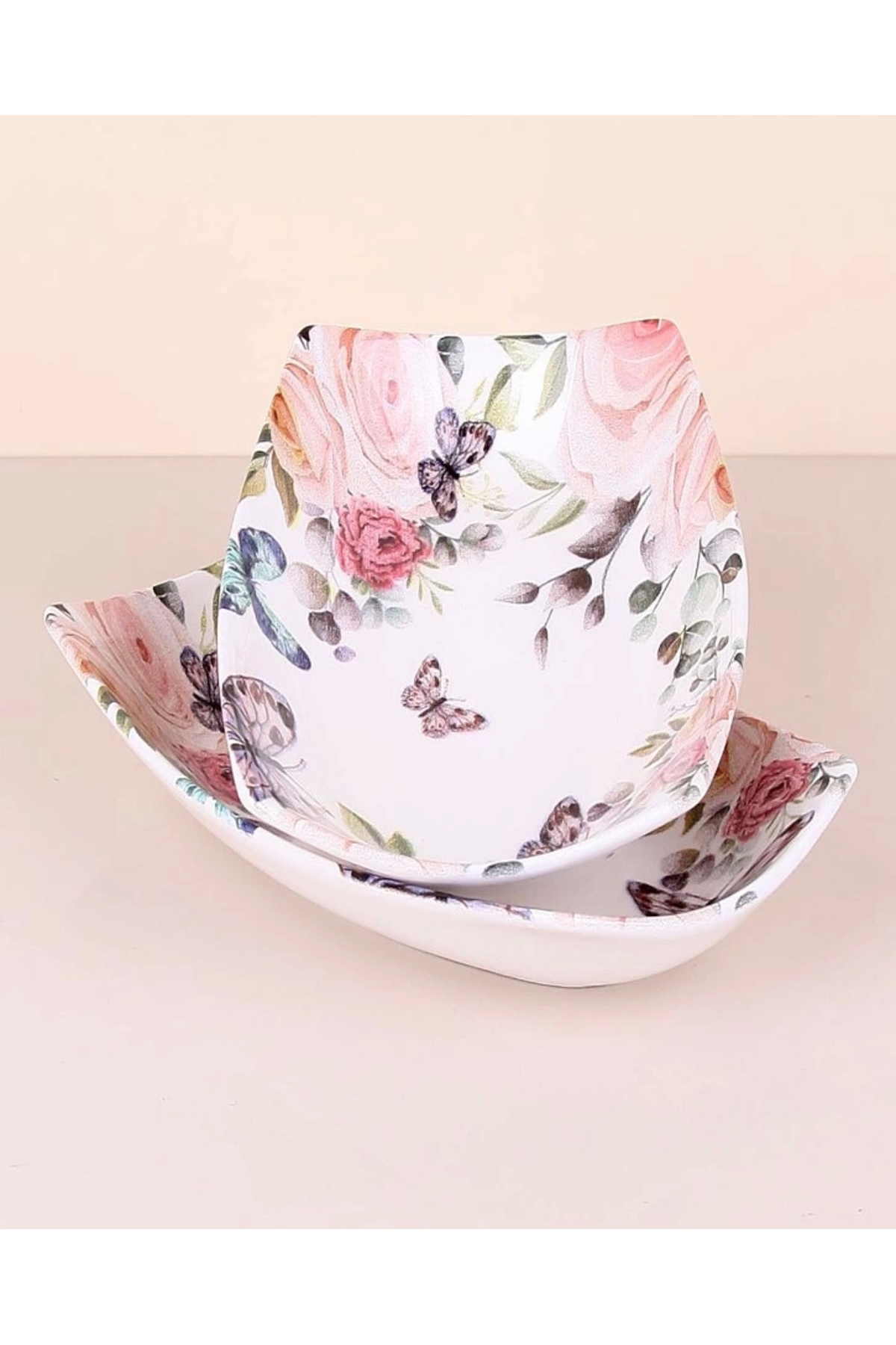 9901018digi Kayık Tabak Dikdörtgen 23 Cm 2'li