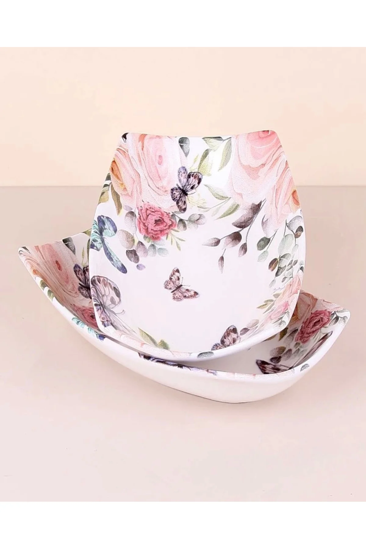 9901018digi Kayık Tabak Dikdörtgen 23 Cm 2'li