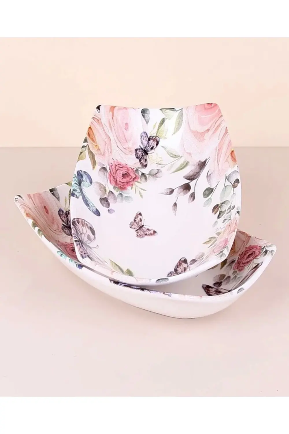 9901018digi Kayık Tabak Dikdörtgen 23 Cm 2'li