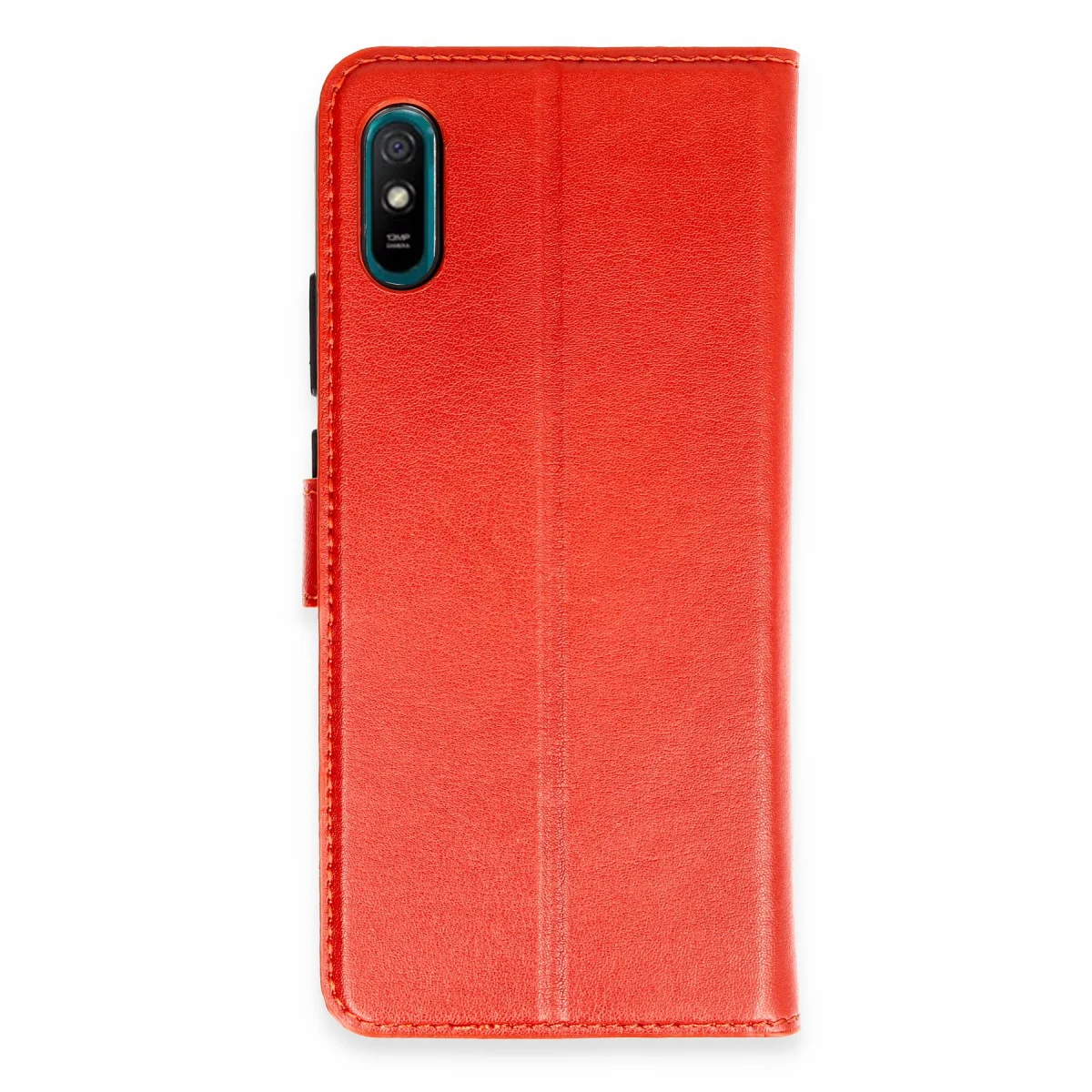 9A Kılıf Trend S Plus Kapaklı Kılıf - Kırmızı Güvenli Standlı Telefon Kılıfı ve Cüzdan Fonksiyonlu Güvenlik