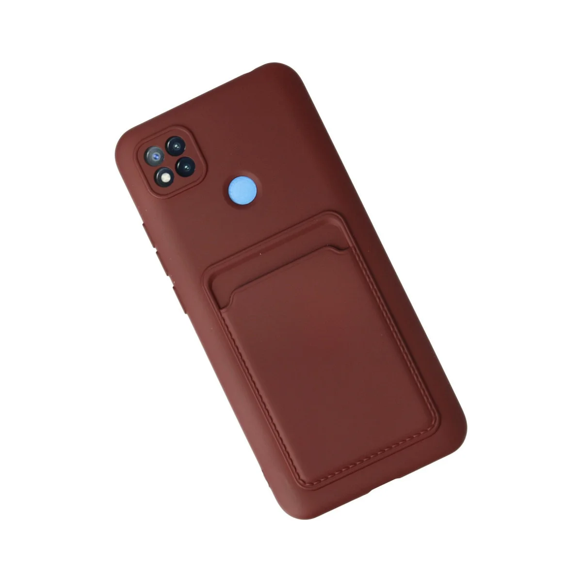 9C Kılıf Kelvin Kartvizitli Silikon - Bordo